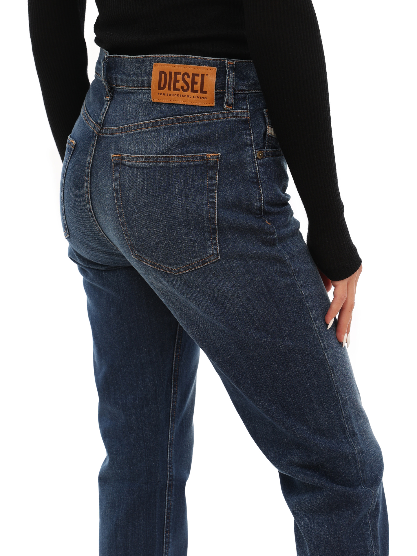 Джинсы Diesel 00SHG7 синие женские — купить в интернет-магазине Verdistore