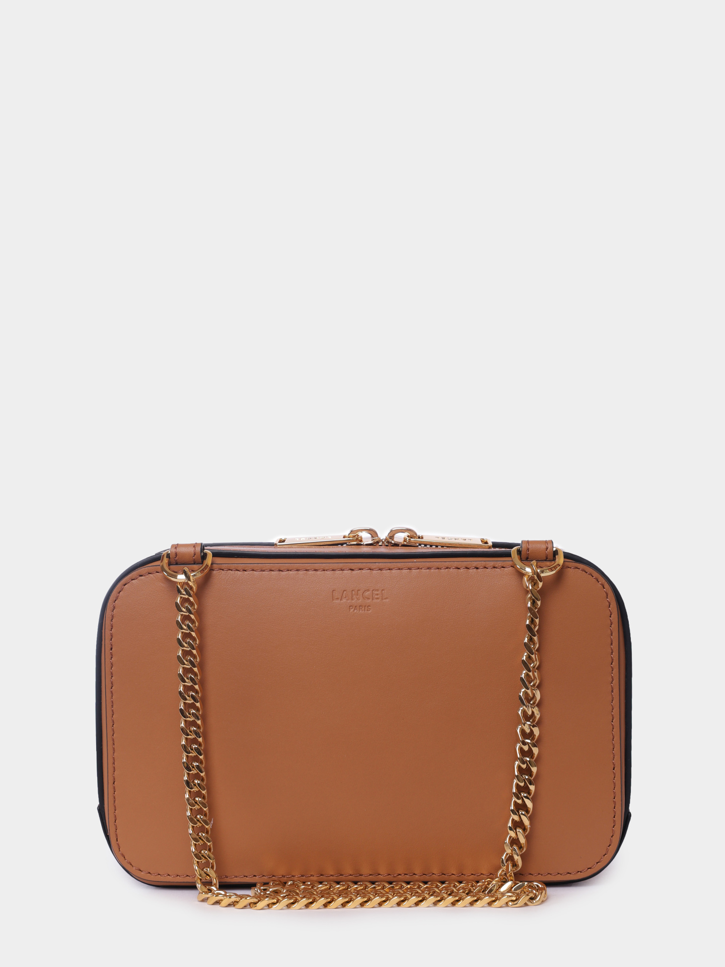 Сумка Lancel A13362 20 коричневая женская из кожи — купить в интернет-магазине Verdistore