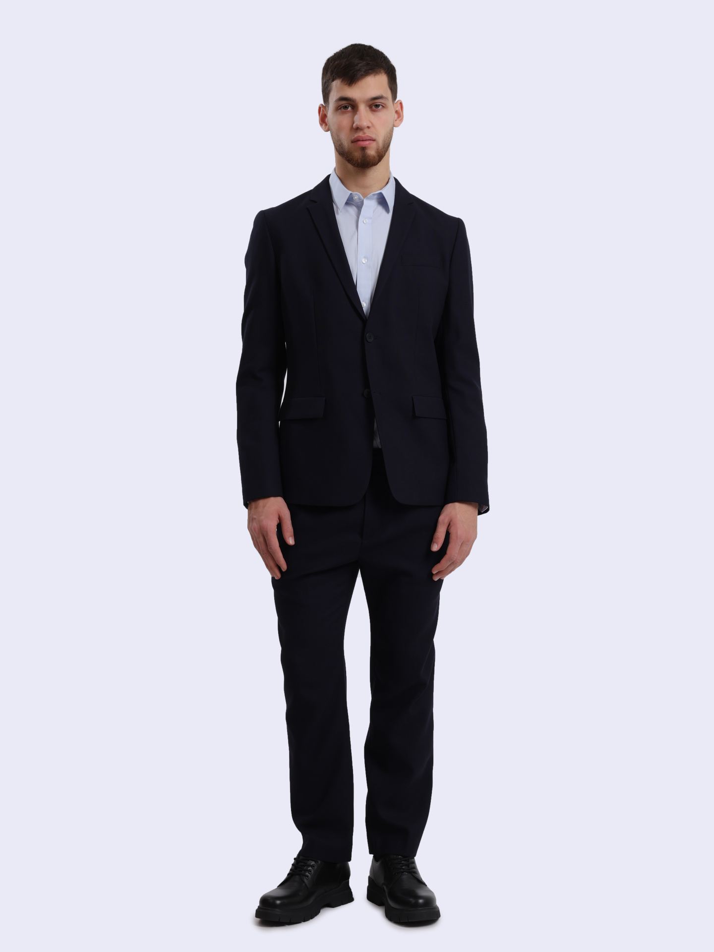 Пиджак Calvin Klein K10K109955 темно-синий мужской — купить в интернет-магазине Verdistore