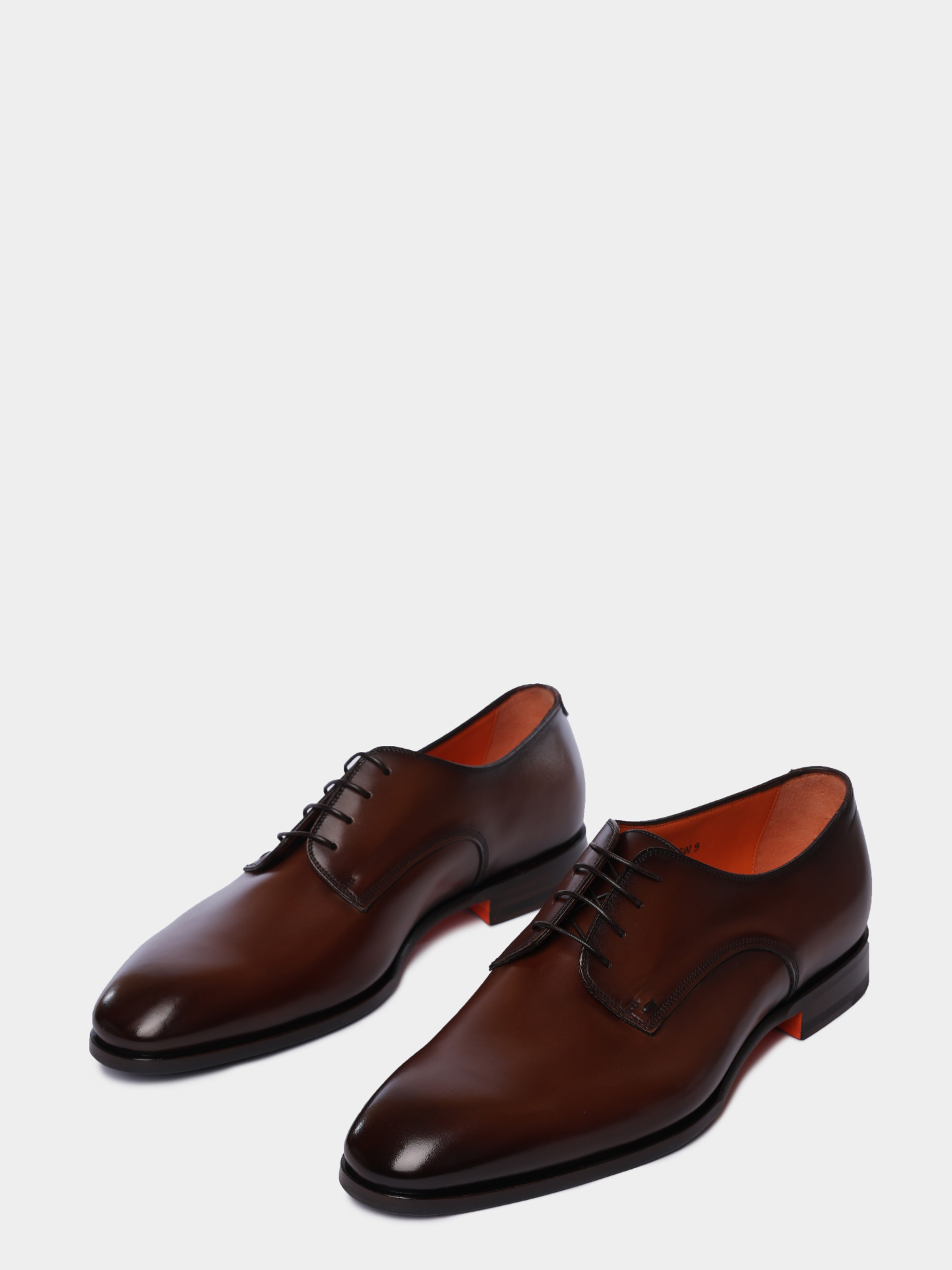 Дерби Santoni MCAG19026JJ6BNTGT50 кожаные мужские — купить в интернет-магазине Verdistore