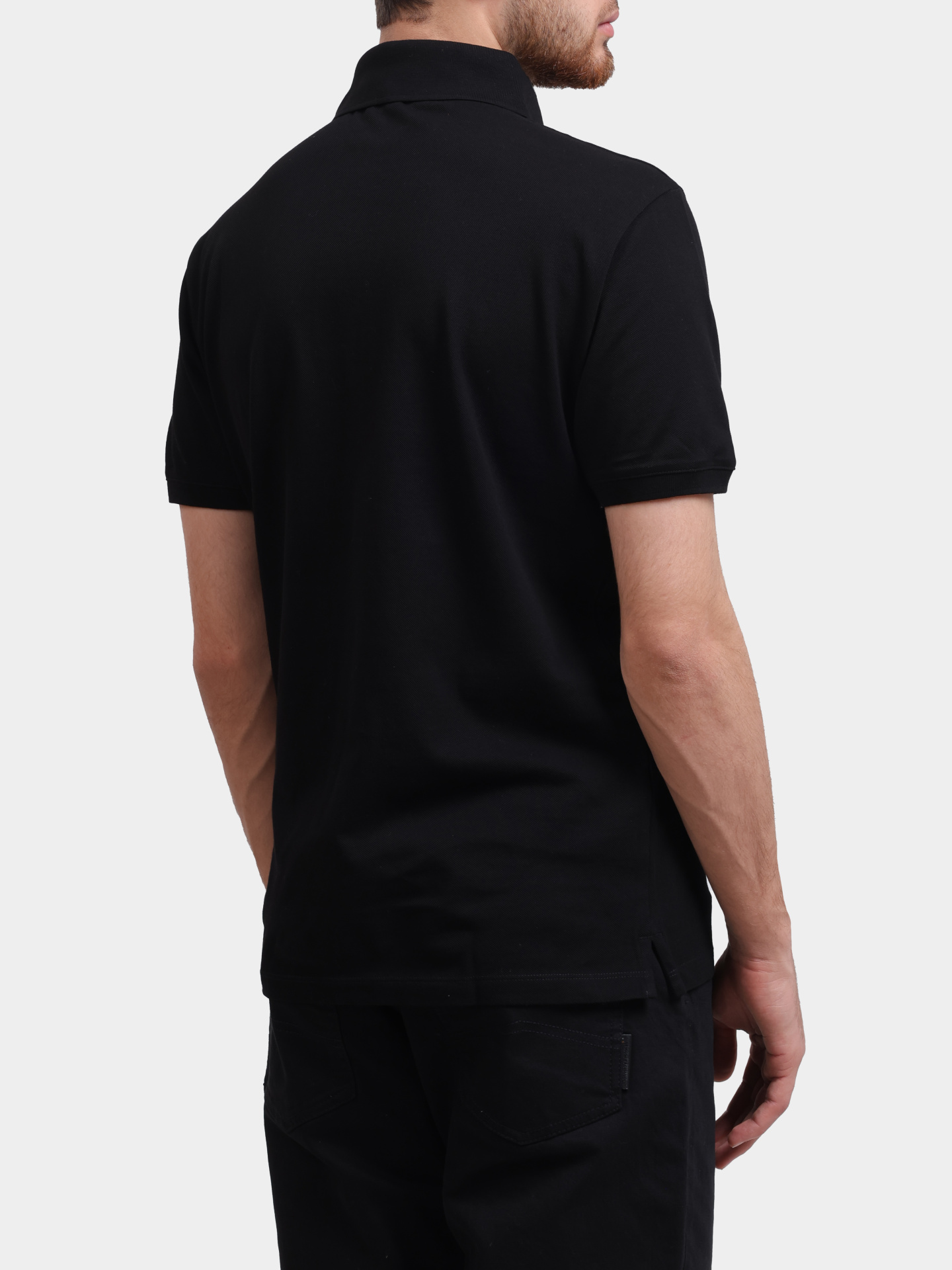 Поло Emporio Armani EM002999 AF12955 UC001 хлопковое мужское — купить в интернет-магазине Verdistore