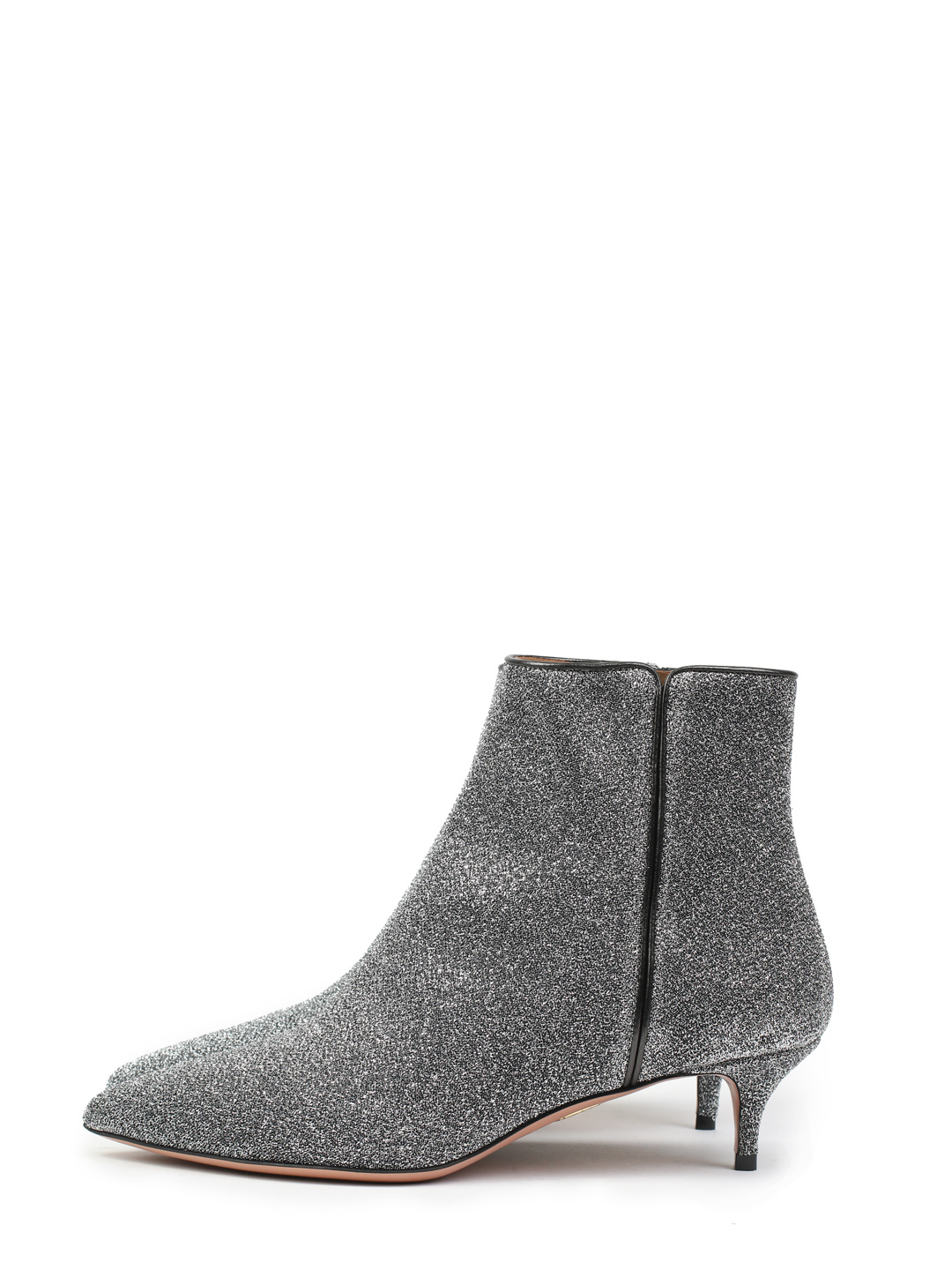 Ботильоны Aquazzura QUAMIDB0 серебряные женские — купить в интернет-магазине Verdistore