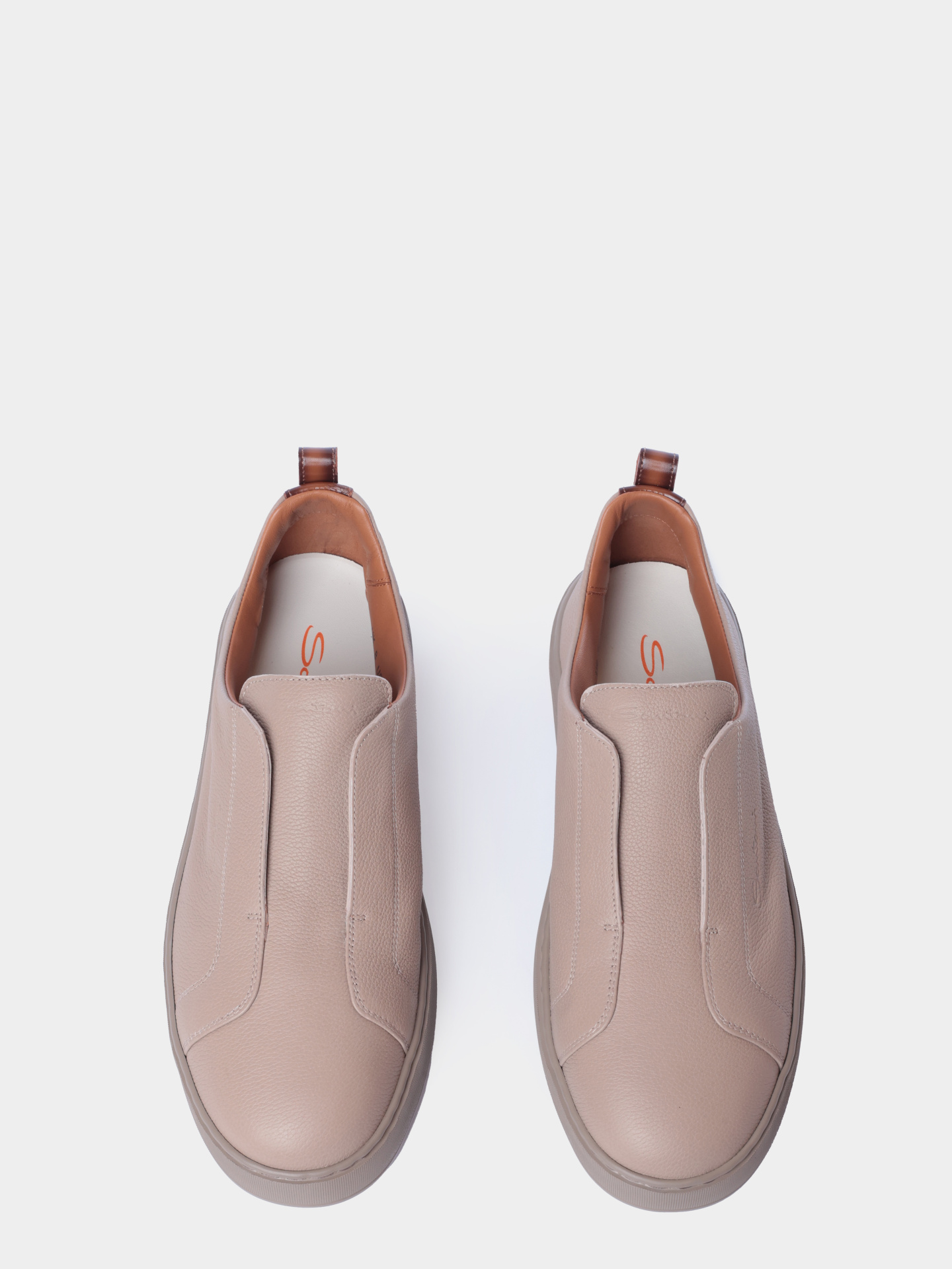Кеды Santoni MBCG21995TARTLLDE68 кожаные мужские — купить в интернет-магазине Verdistore