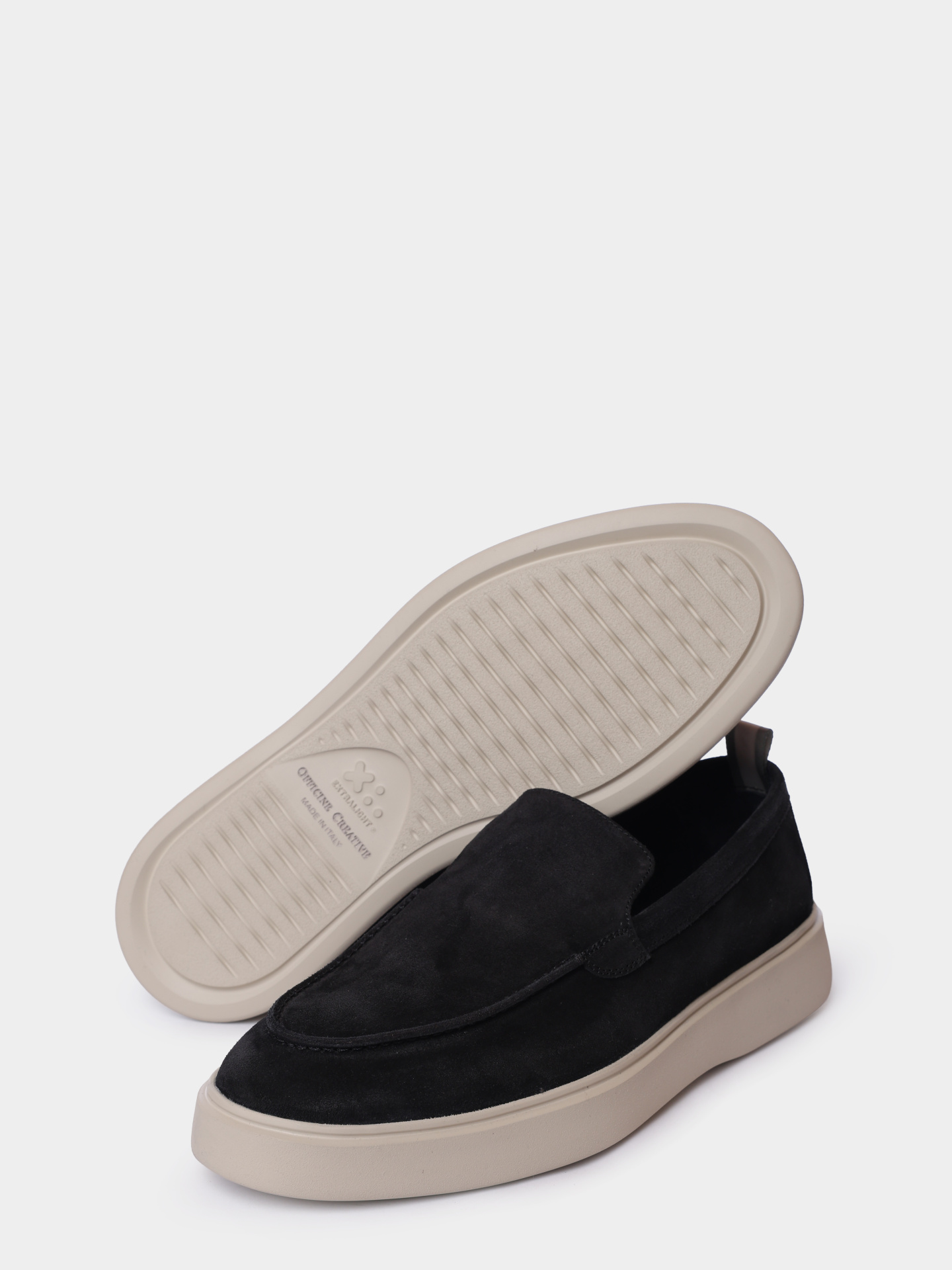 Лоферы Officine Creative OCUFRAM010LIC361000 замшевые мужские — купить в интернет-магазине Verdistore
