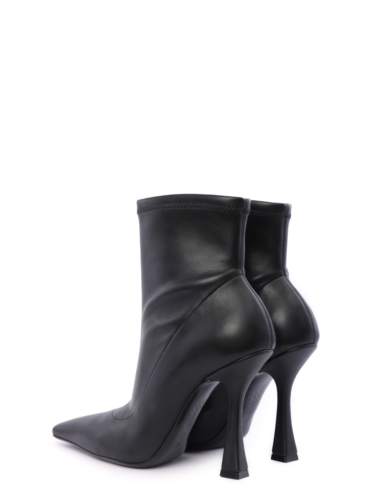 Ботильоны Casadei 1R417W1001LABBB9000 кожаные женские — купить в интернет-магазине Verdistore