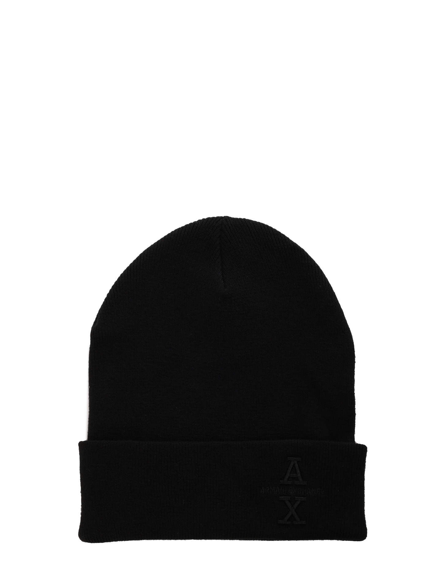 Шапка Armani Exchange 954660 4F300 00020 черная мужская — купить в интернет-магазине Verdistore