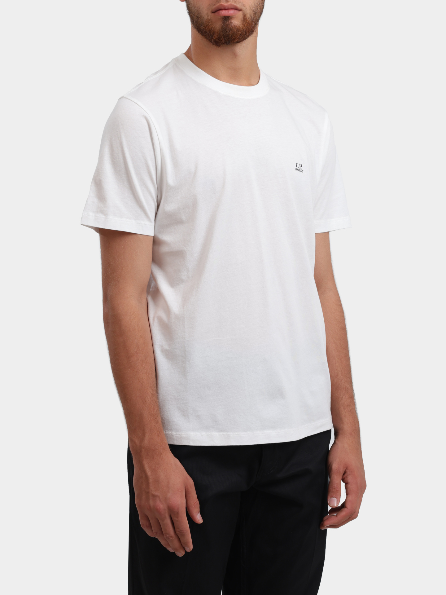 Футболка C.P. Company 18CMTS030A005100W 103 белая мужская — купить в интернет-магазине Verdistore