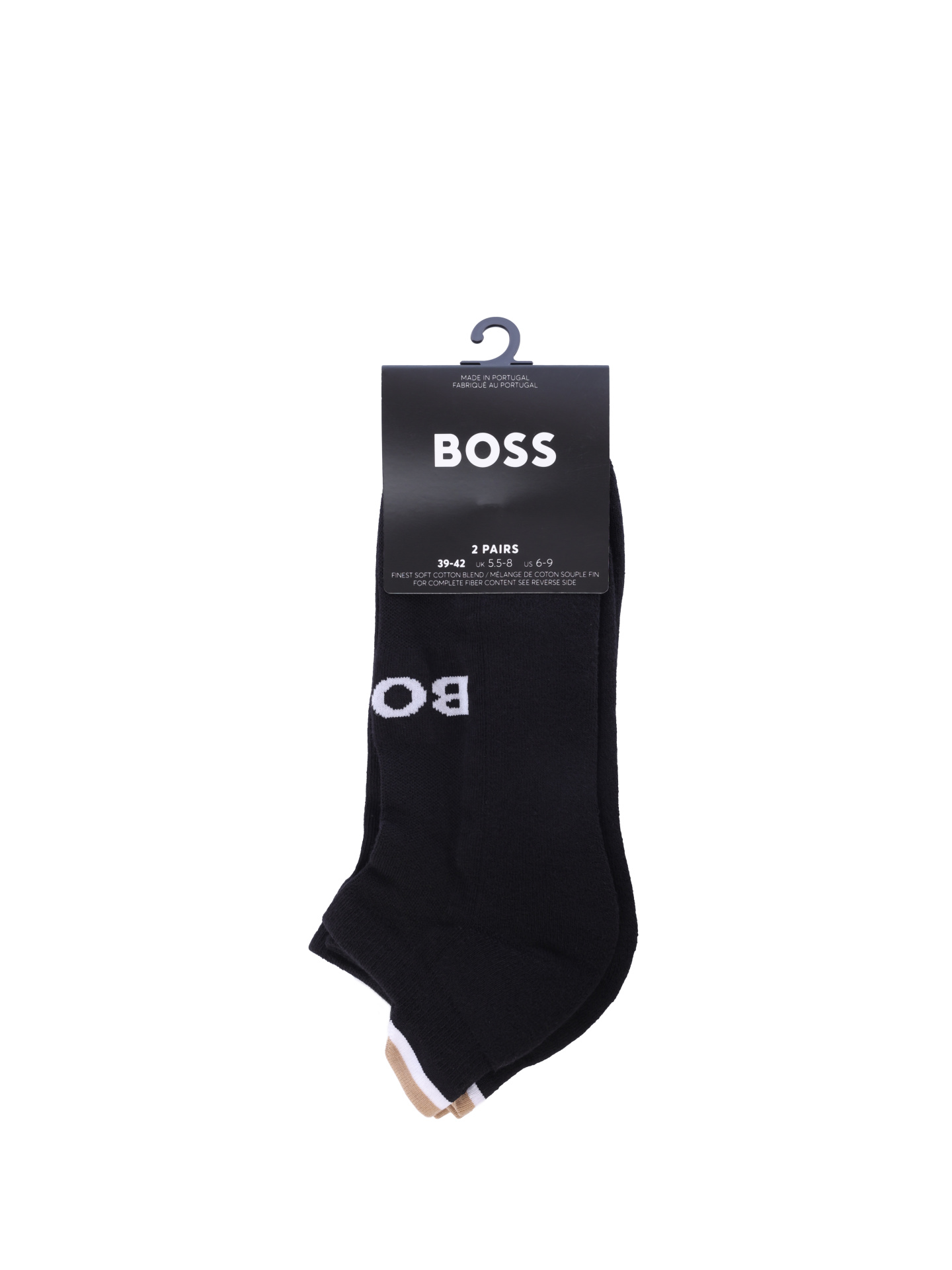 Носки Boss 50531617 001 черные мужские с логотипом — купить в интернет-магазине Verdistore