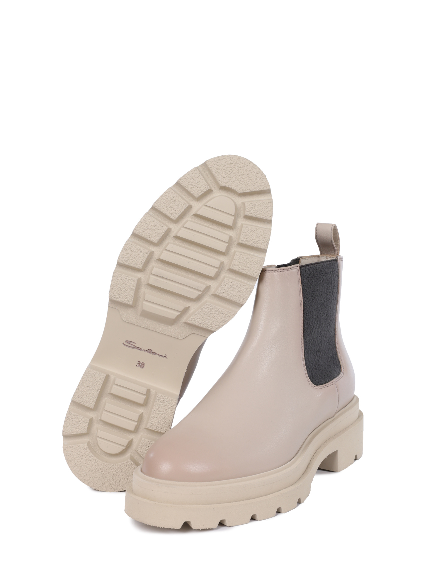 Ботильоны WTEG70597GOMBLGAE32 молочные  — купить в интернет-магазине Verdistore