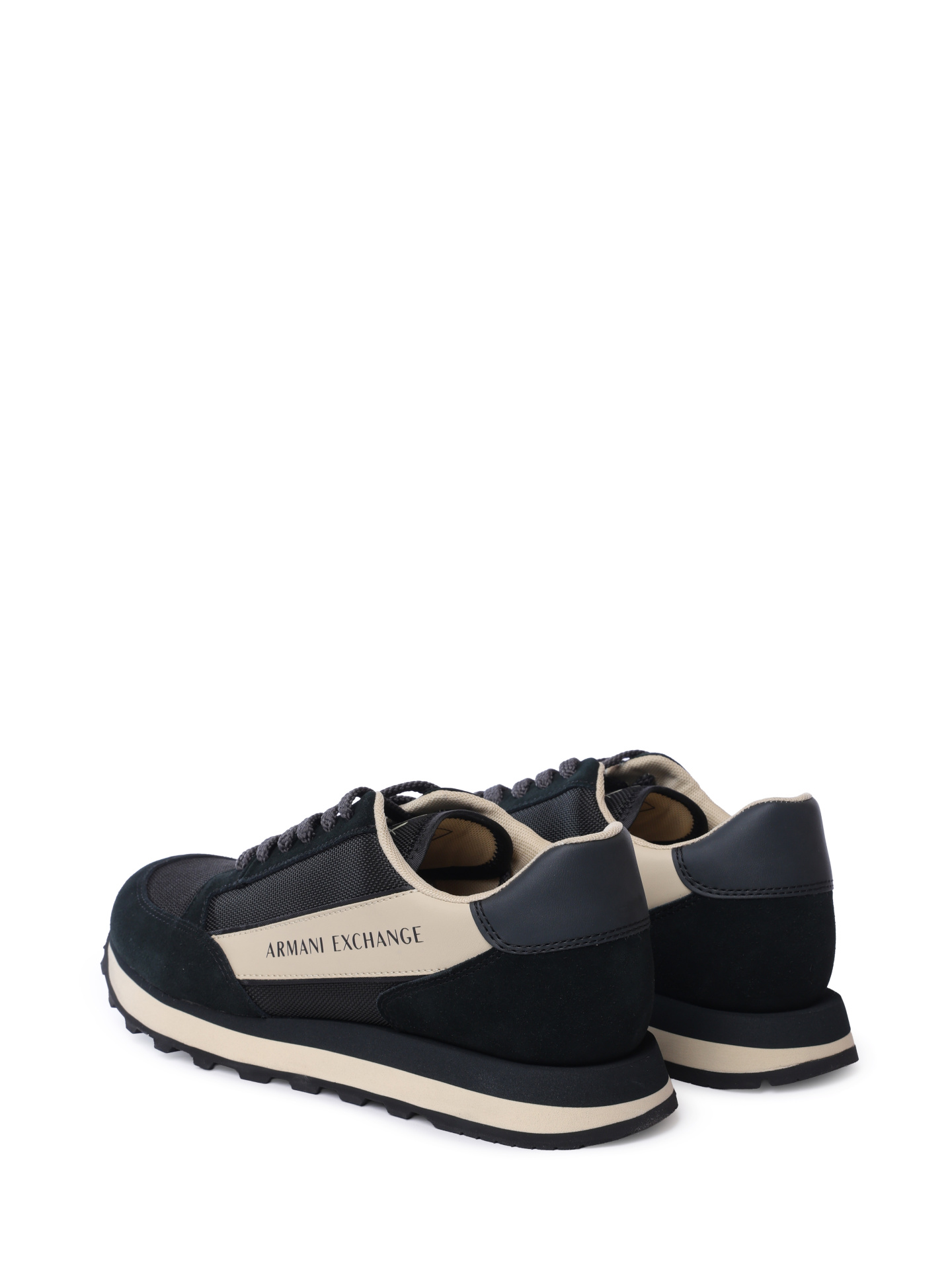 Кроссовки Armani Exchange XUX083 XV263 U395 комбинированные мужские с логотипом — купить в интернет-магазине Verdistore