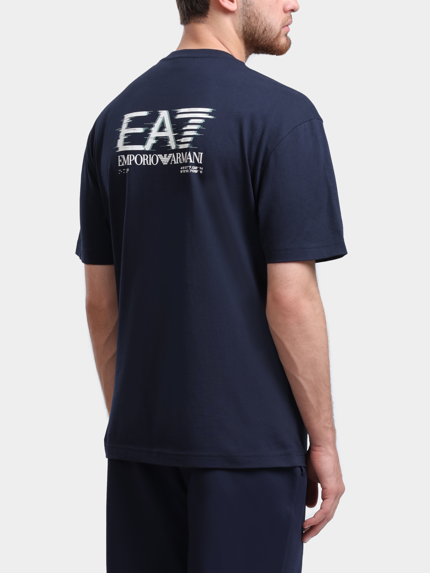 Футболка EA7 7M001327 AF17789 UB102 хлопковая мужская — купить в интернет-магазине Verdistore