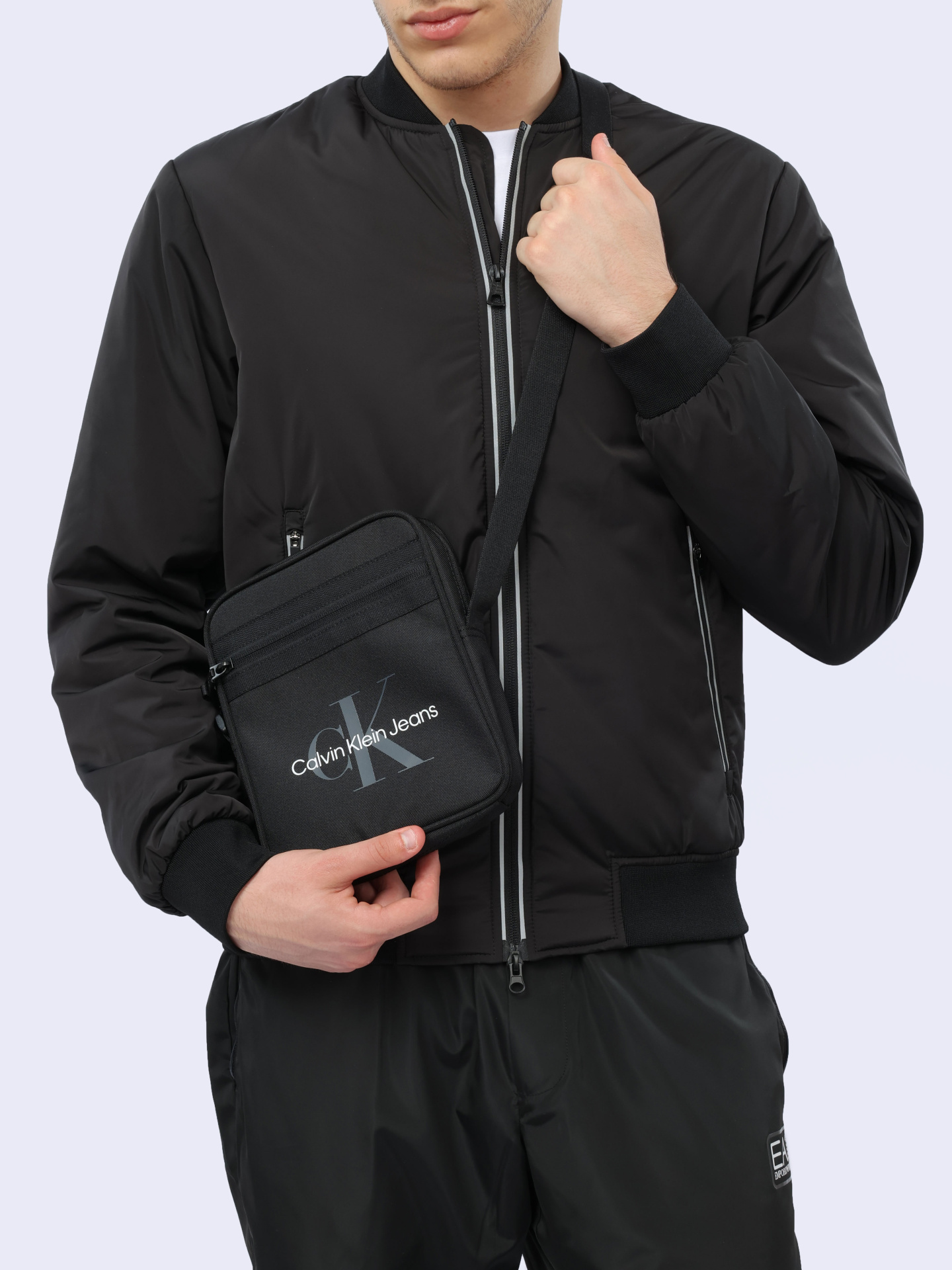 Сумка Calvin Klein Jeans K50K511098 BDS текстильная мужская — купить в интернет-магазине Verdistore