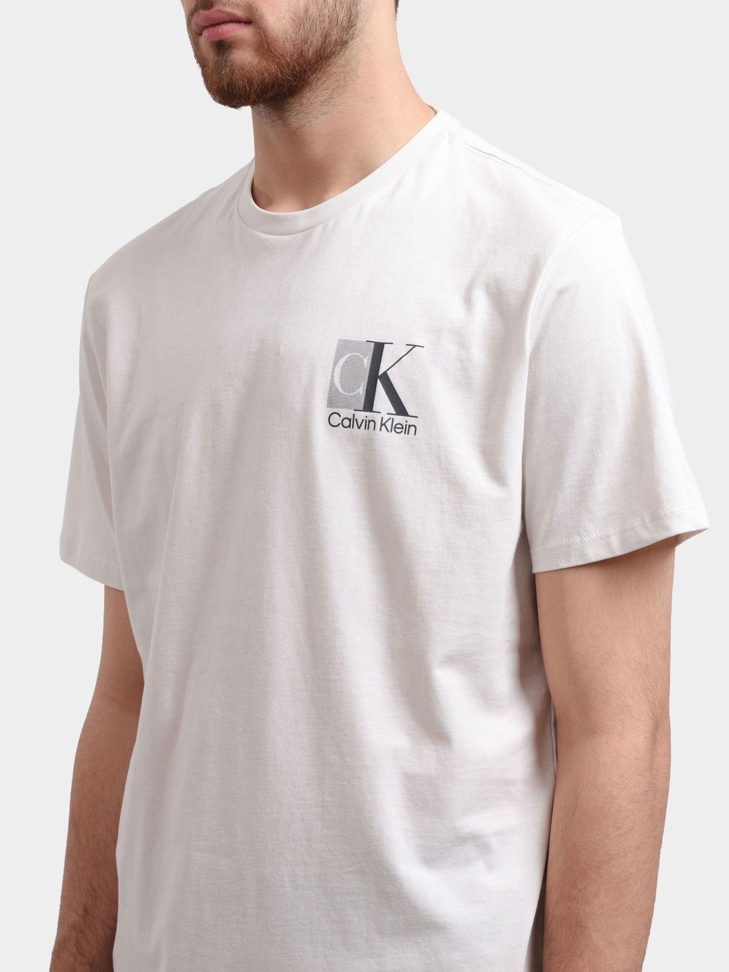 Футболка Calvin Klein LV04RC853G 67U хлопковая мужская — купить в интернет-магазине Verdistore