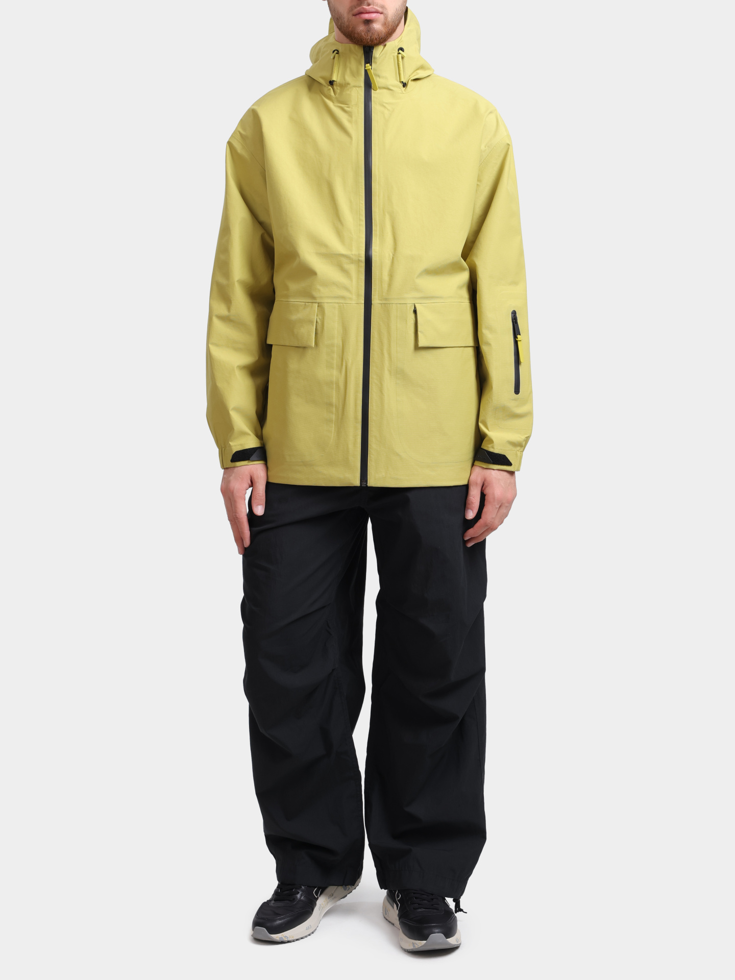 Куртка Calvin Klein Jeans LV04RC509G VFM зеленая мужская — купить в интернет-магазине Verdistore