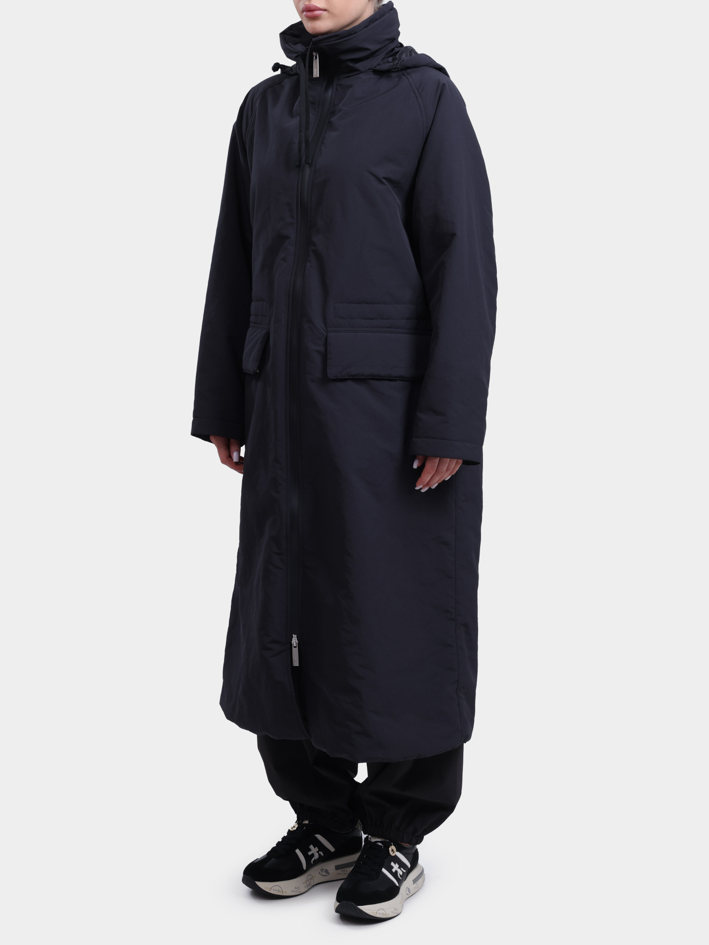 Парка PA00026DL 12838 9300 черная женская — купить в интернет-магазине Verdistore