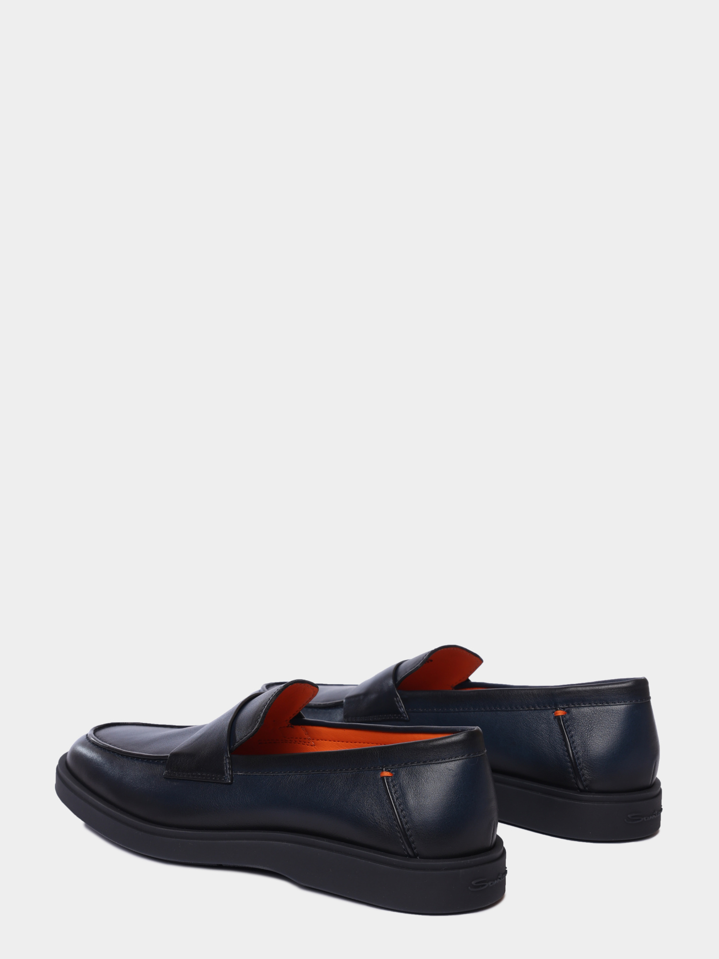 Лоферы Santoni MGDG19051OOTGBYPU60 кожаные мужские — купить в интернет-магазине Verdistore