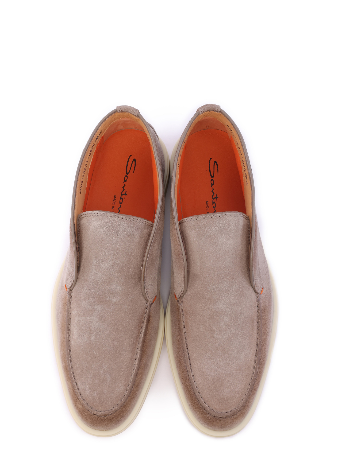 Полуботинки светло-коричневые замшевые на светлой подошве — купить в интернет-магазине Verdistore