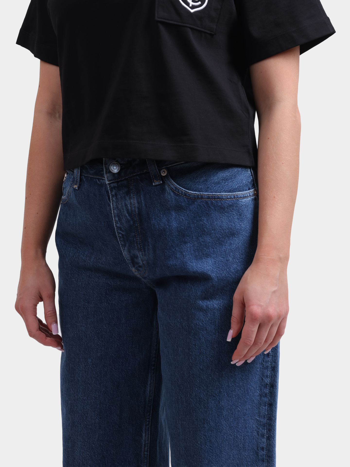 Джинсы Calvin Klein Jeans J20J225134 1A4 синие женские — купить в интернет-магазине Verdistore