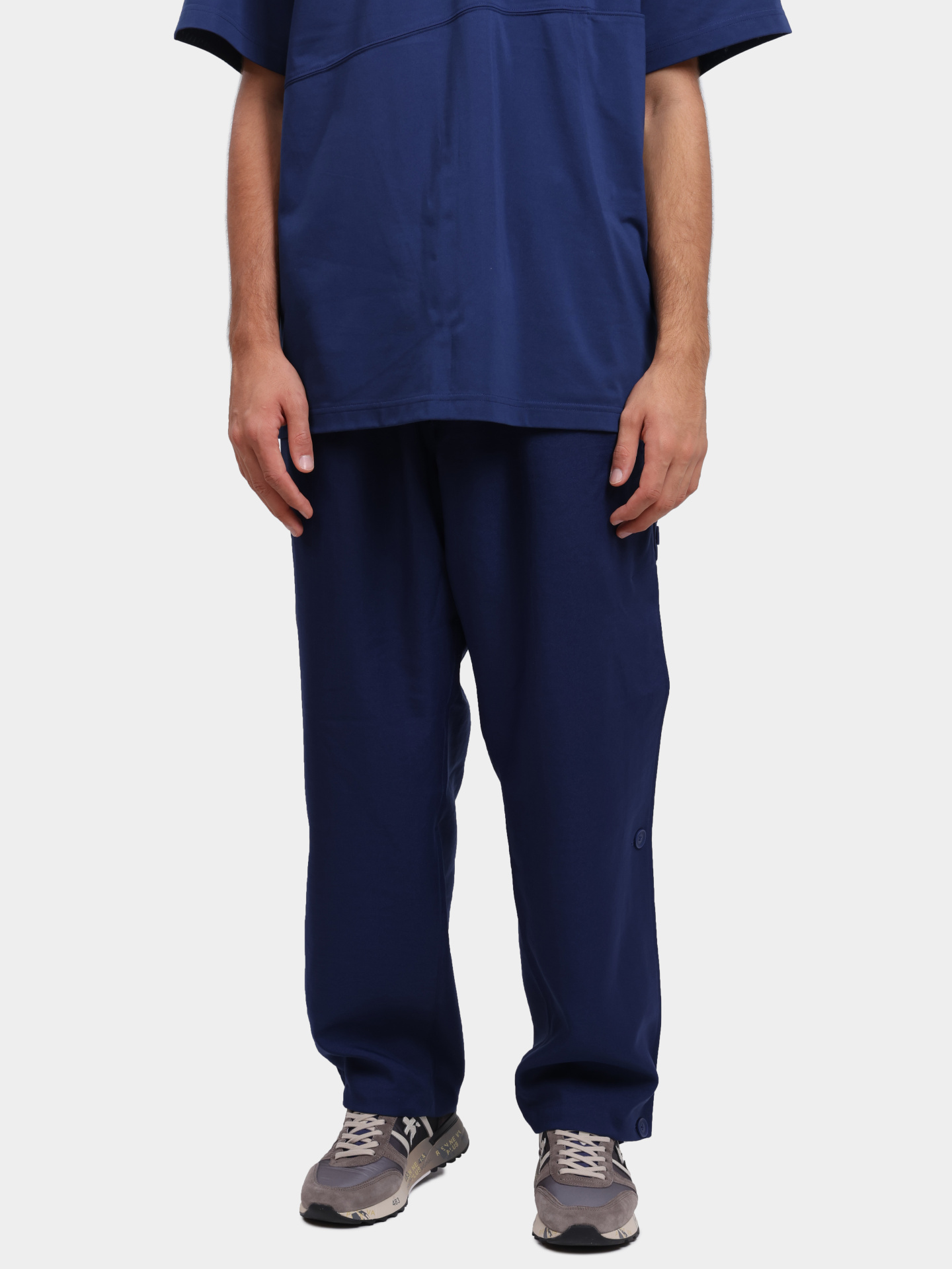 Брюки Y-3 JM7796 синие мужские — купить в интернет-магазине Verdistore