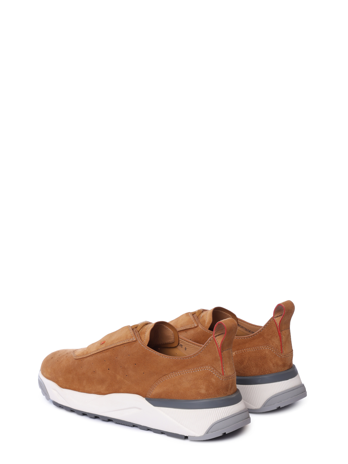 Кроссовки Santoni MBIG22032BGRTSEQC39 замшевые мужские — купить в интернет-магазине Verdistore