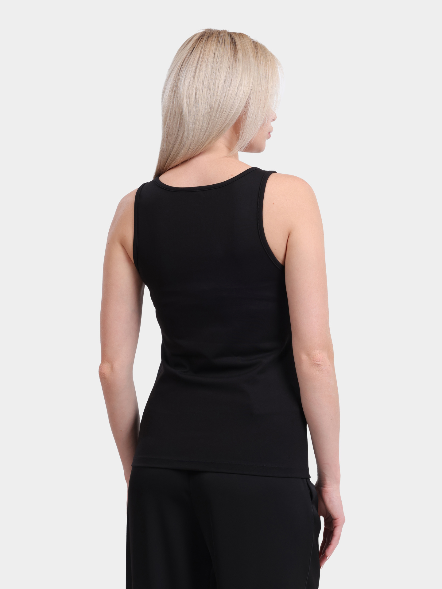 Топ Armani Exchange XW000090 AF10805 UC001 черный женский — купить в интернет-магазине Verdistore