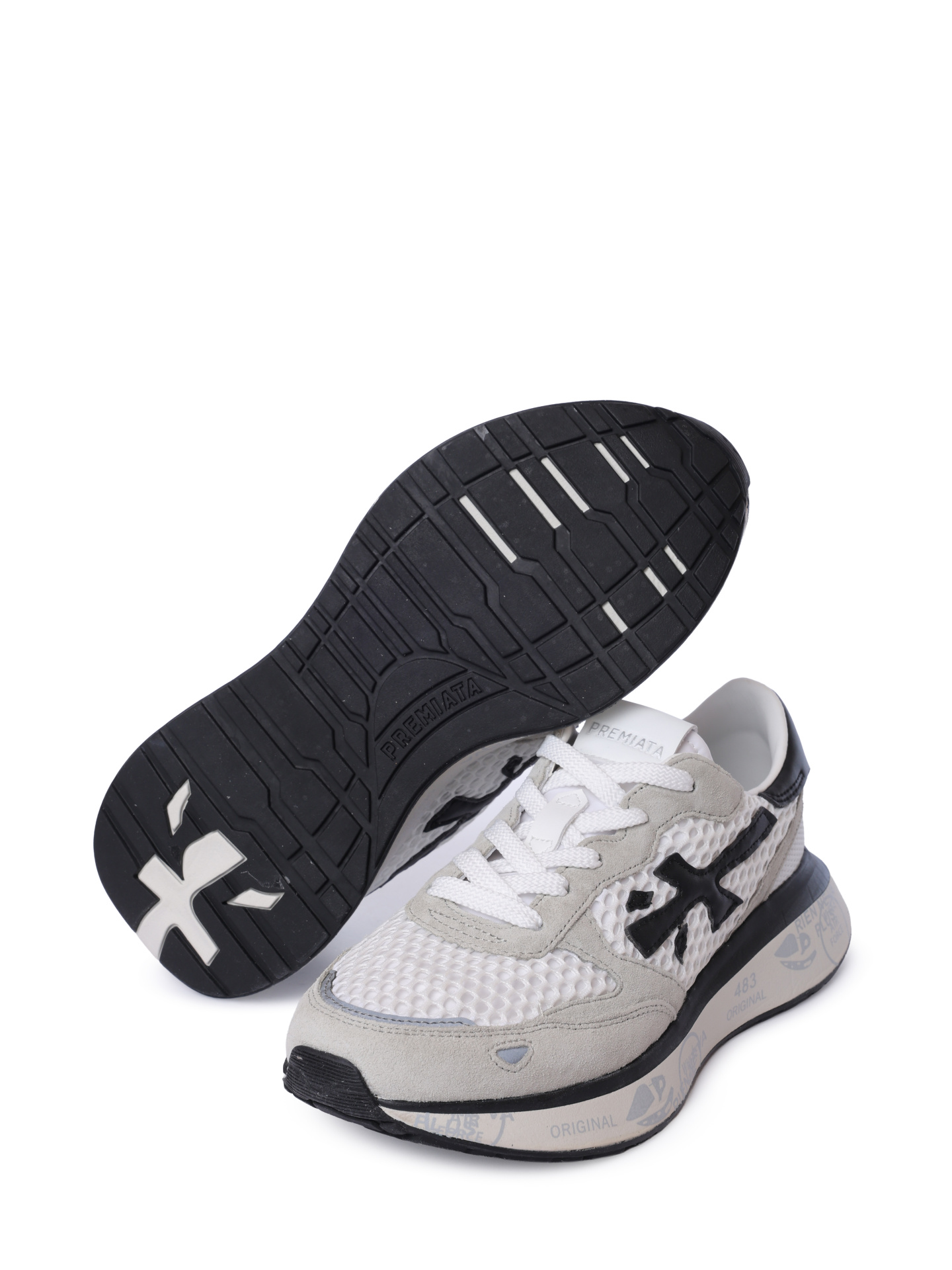 Кроссовки Premiata LAURYN VAR 7485 комбинированные женские — купить в интернет-магазине Verdistore