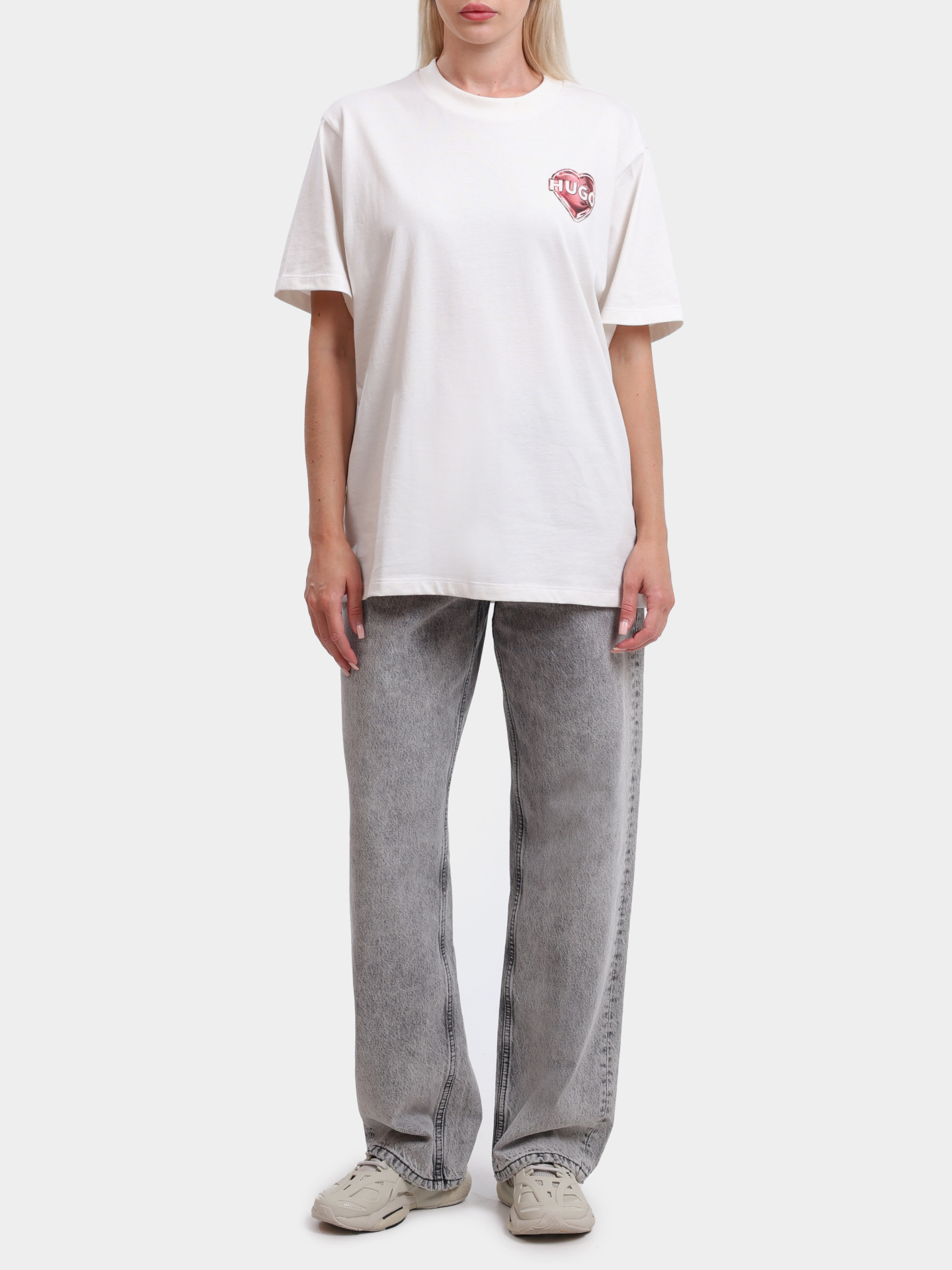 Футболка Hugo 50534545 102 хлопковая женская — купить в интернет-магазине Verdistore