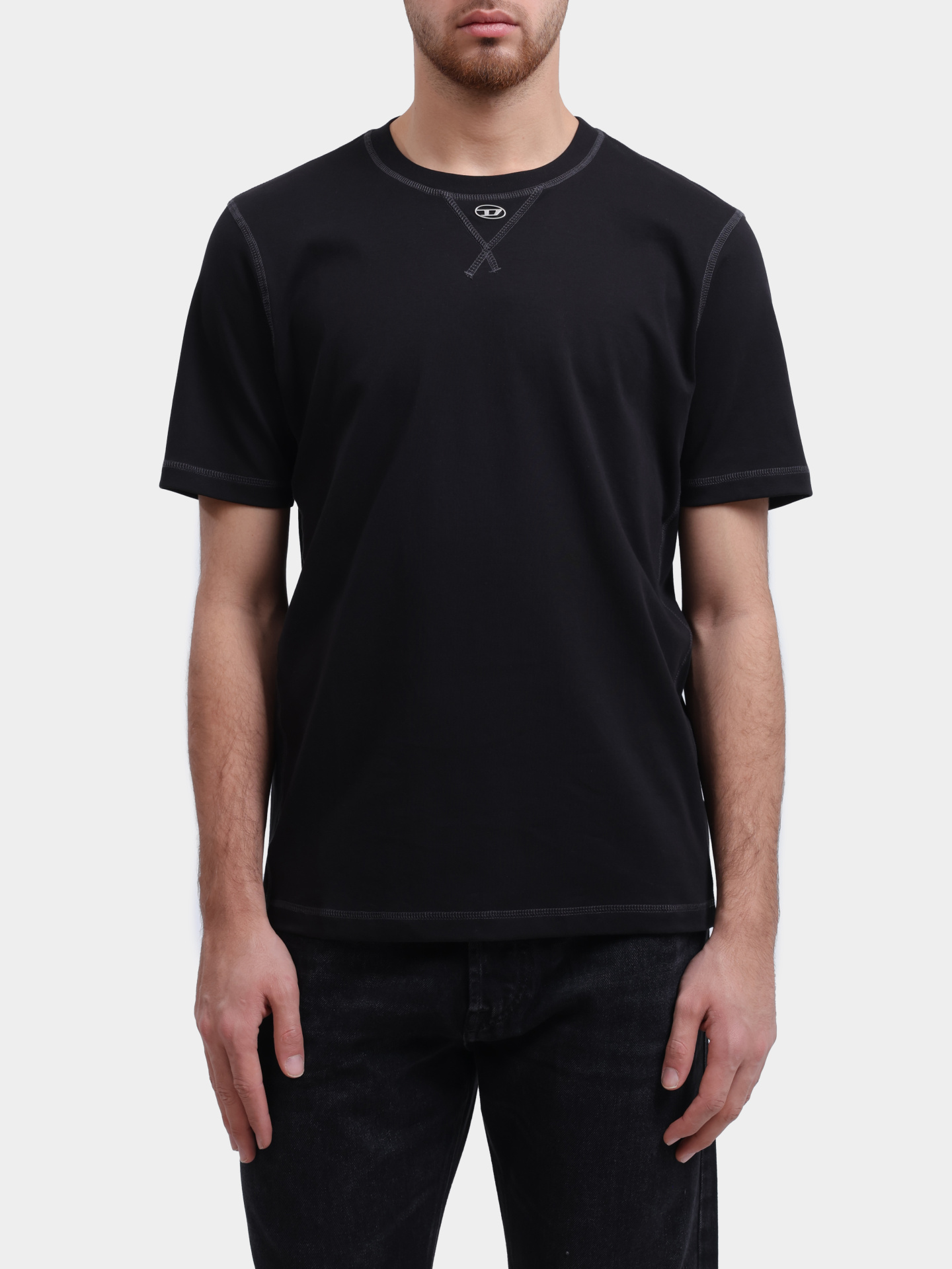 Футболка Diesel A199630AIJU9XX хлопковая мужская — купить в интернет-магазине Verdistore