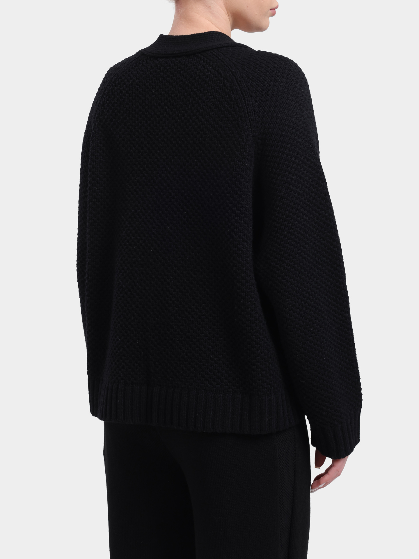 Кардиган Armani Exchange XW001306 AF16604 UC001 черный женский — купить в интернет-магазине Verdistore