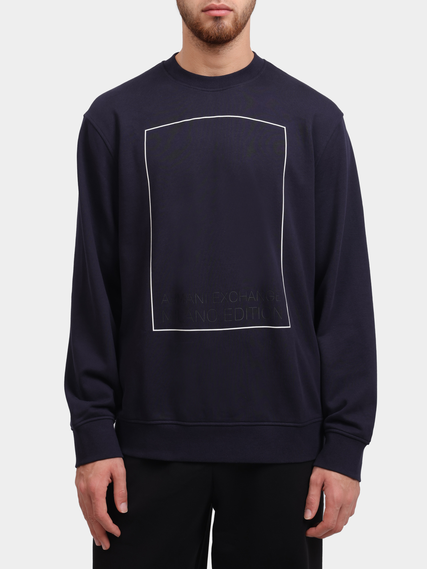 Свитшот Armani Exchange 3DZMHH ZJGGZ 15CX хлопковый мужской — купить в интернет-магазине Verdistore