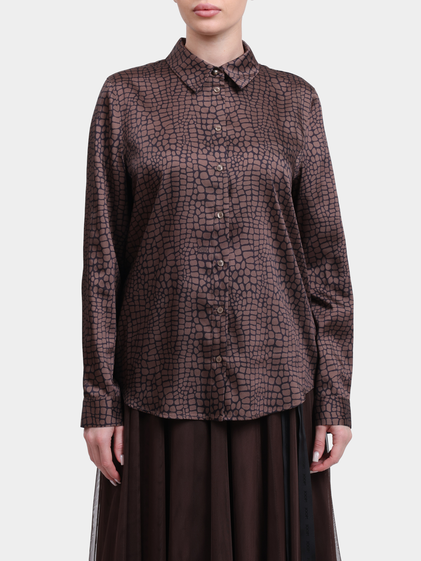 Блузка 58 254B58Bliss2 10018248 240 светло-коричневая женская — купить в интернет-магазине Verdistore