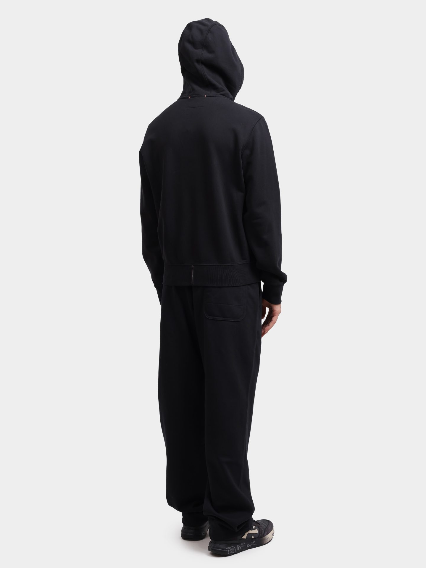 Толстовка Parajumpers CHARLIE EMBO мужская черная — купить в интернет-магазине Verdistore