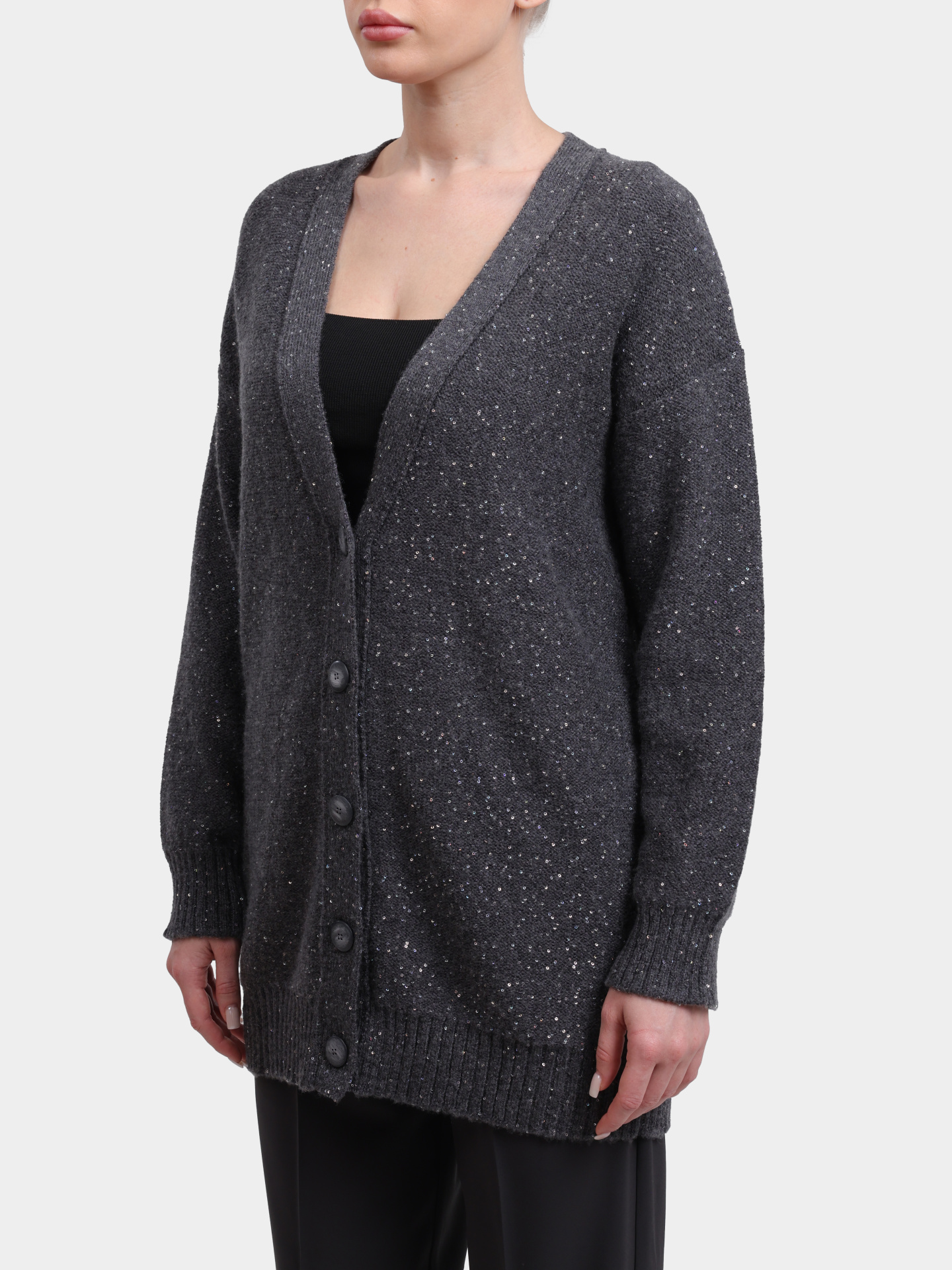 Кардиган Marella NERONE 004 с деликатным мерцанием — купить в интернет-магазине Verdistore