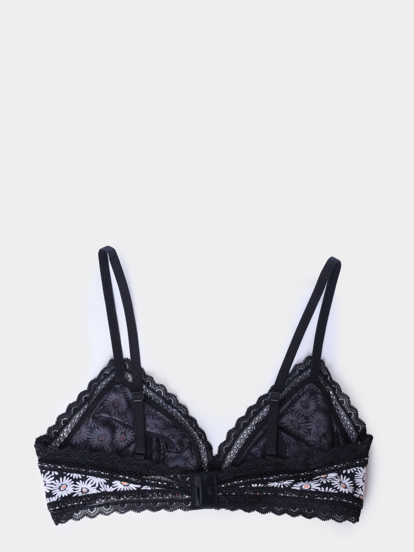 Бюст HUGO RED TRIANGLE FUN LACE 10269328 02 50540017 979 женский с принтом ромашек — купить в интернет-магазине Verdistore