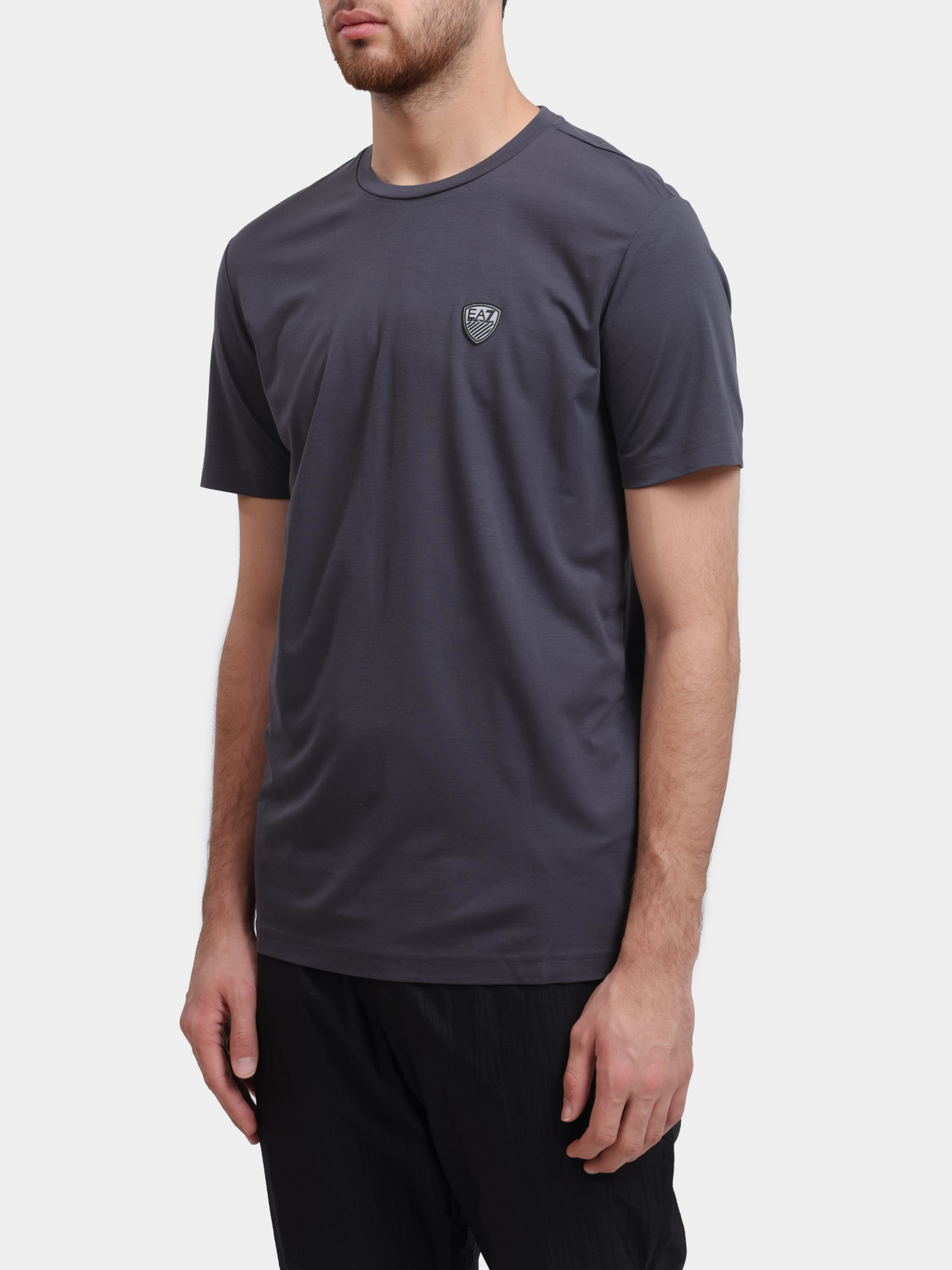 Футболка 8NPT16 PJRGZ U8117 темно-серая мужская — купить в интернет-магазине Verdistore