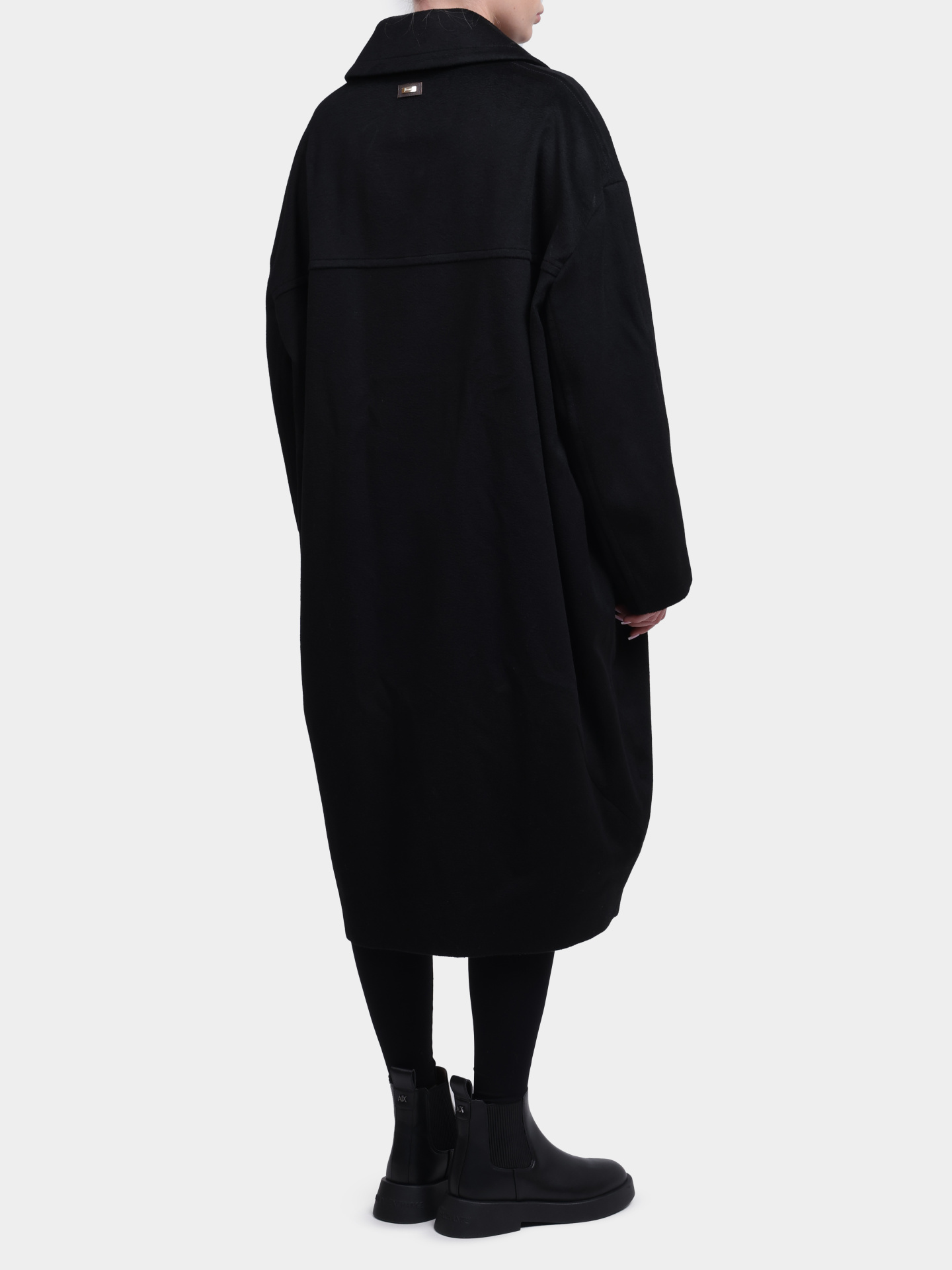 Пальто Herno CA000596D 33313 9300 черное женское  — купить в интернет-магазине Verdistore