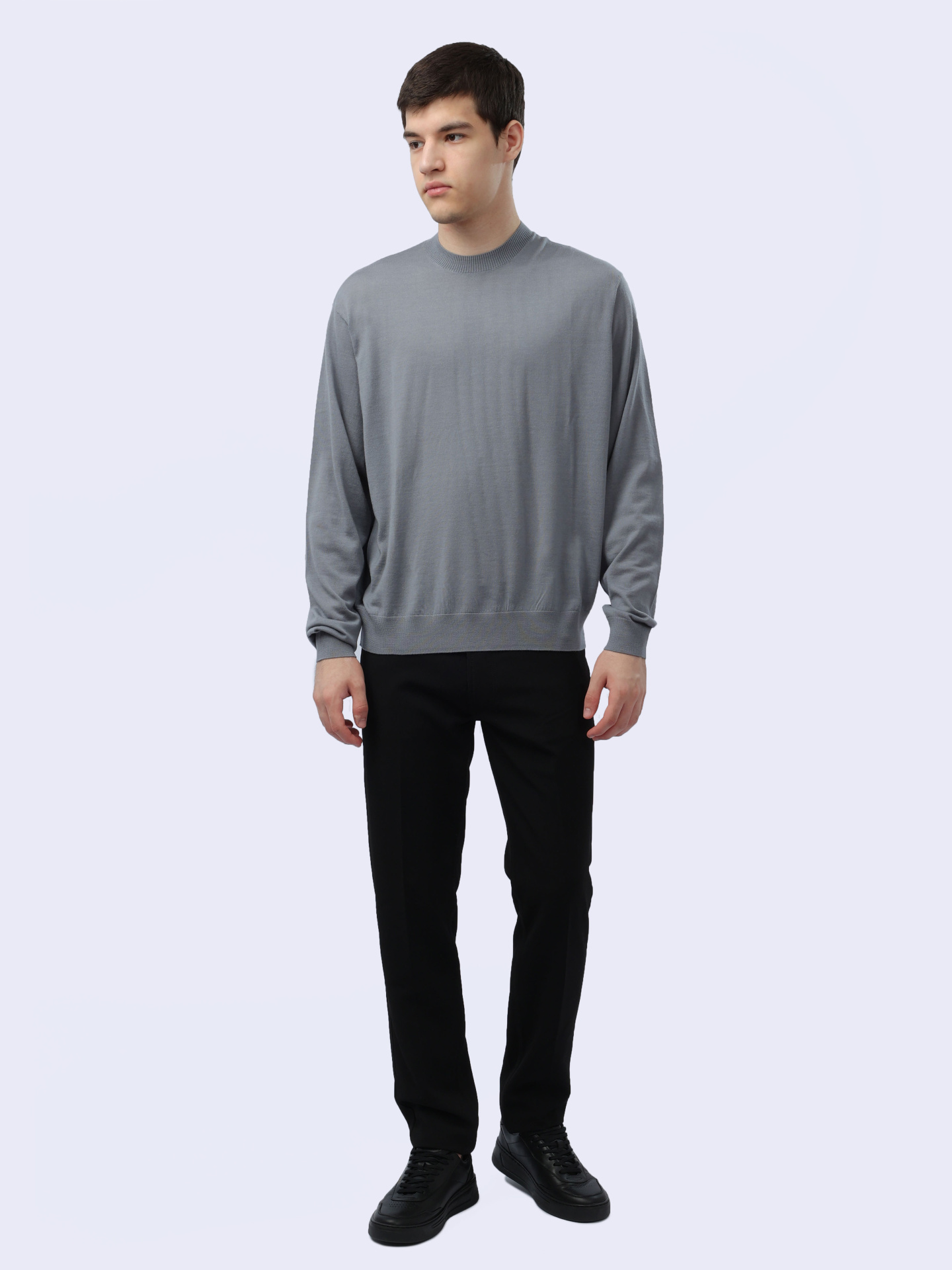 Джемпер Emporio Armani EM000048 AF10064 U8155 шерстяной мужской — купить в интернет-магазине Verdistore