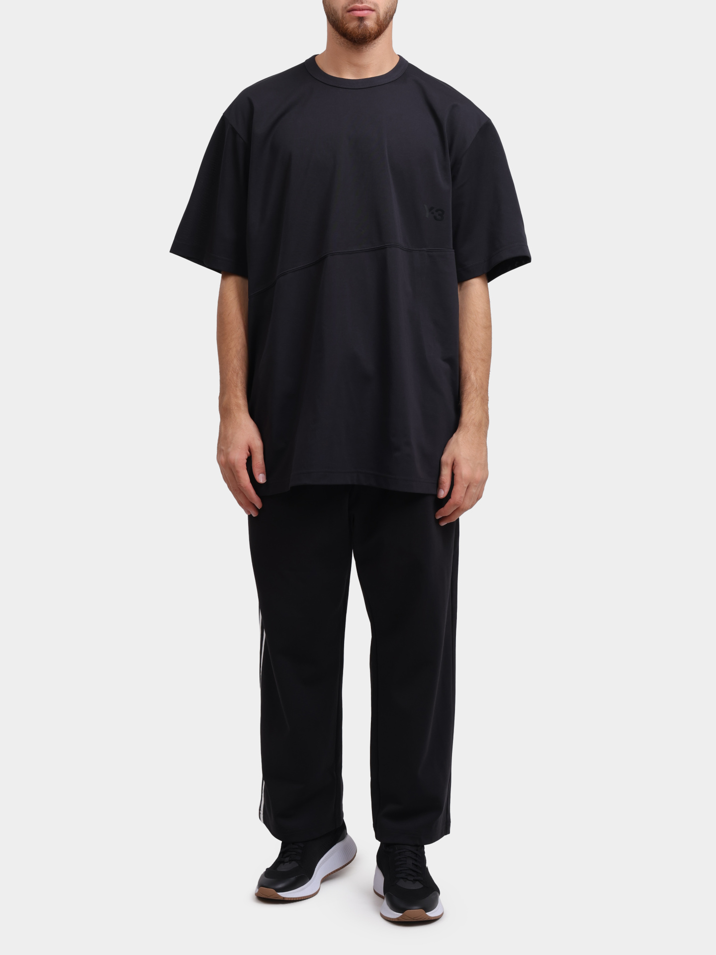 Футболка Y-3 JC6396 черная мужская с логотипом — купить в интернет-магазине Verdistore
