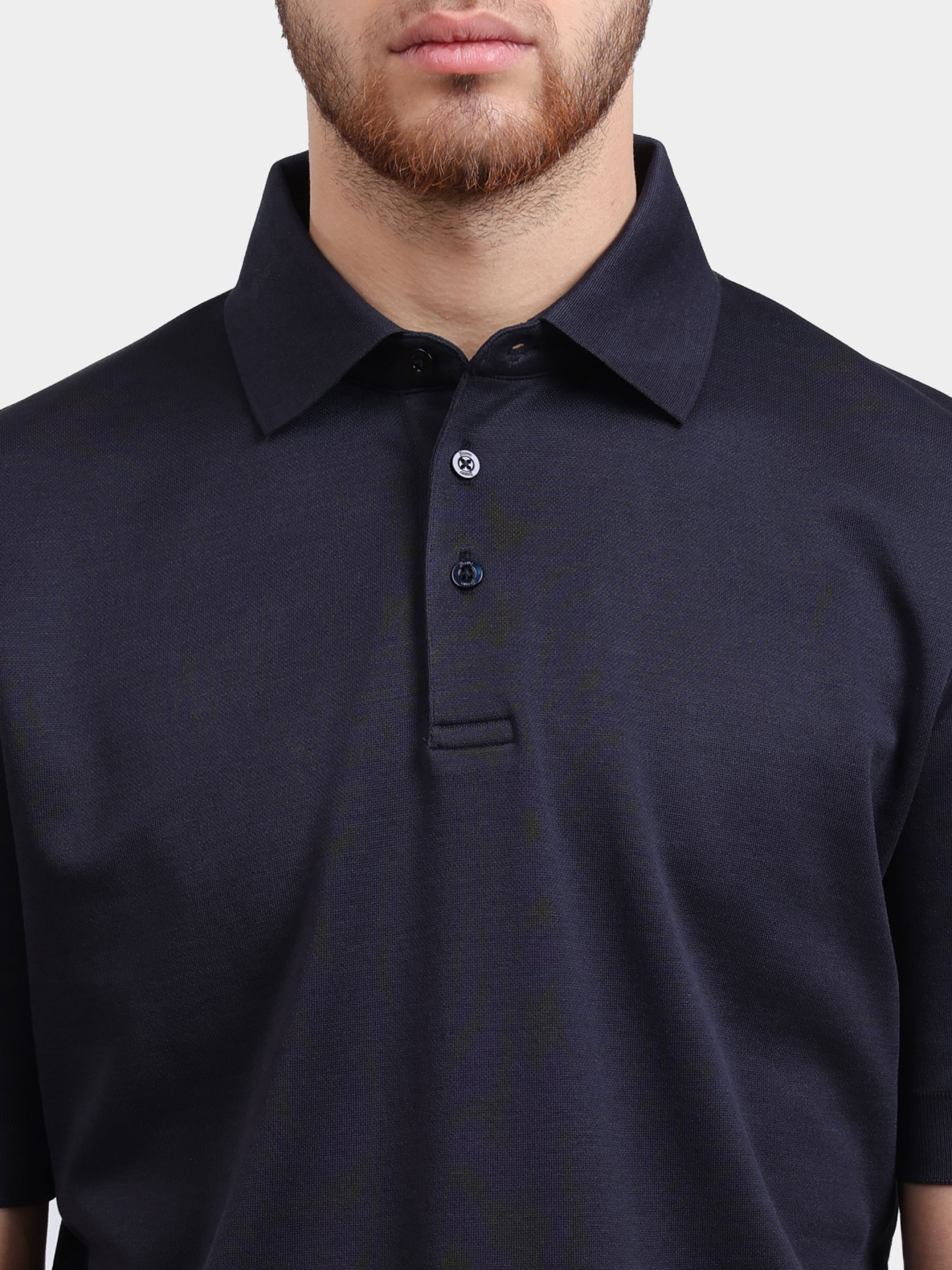 Поло Herno JPL00125U 52059 9201 хлопковое мужское — купить в интернет-магазине Verdistore