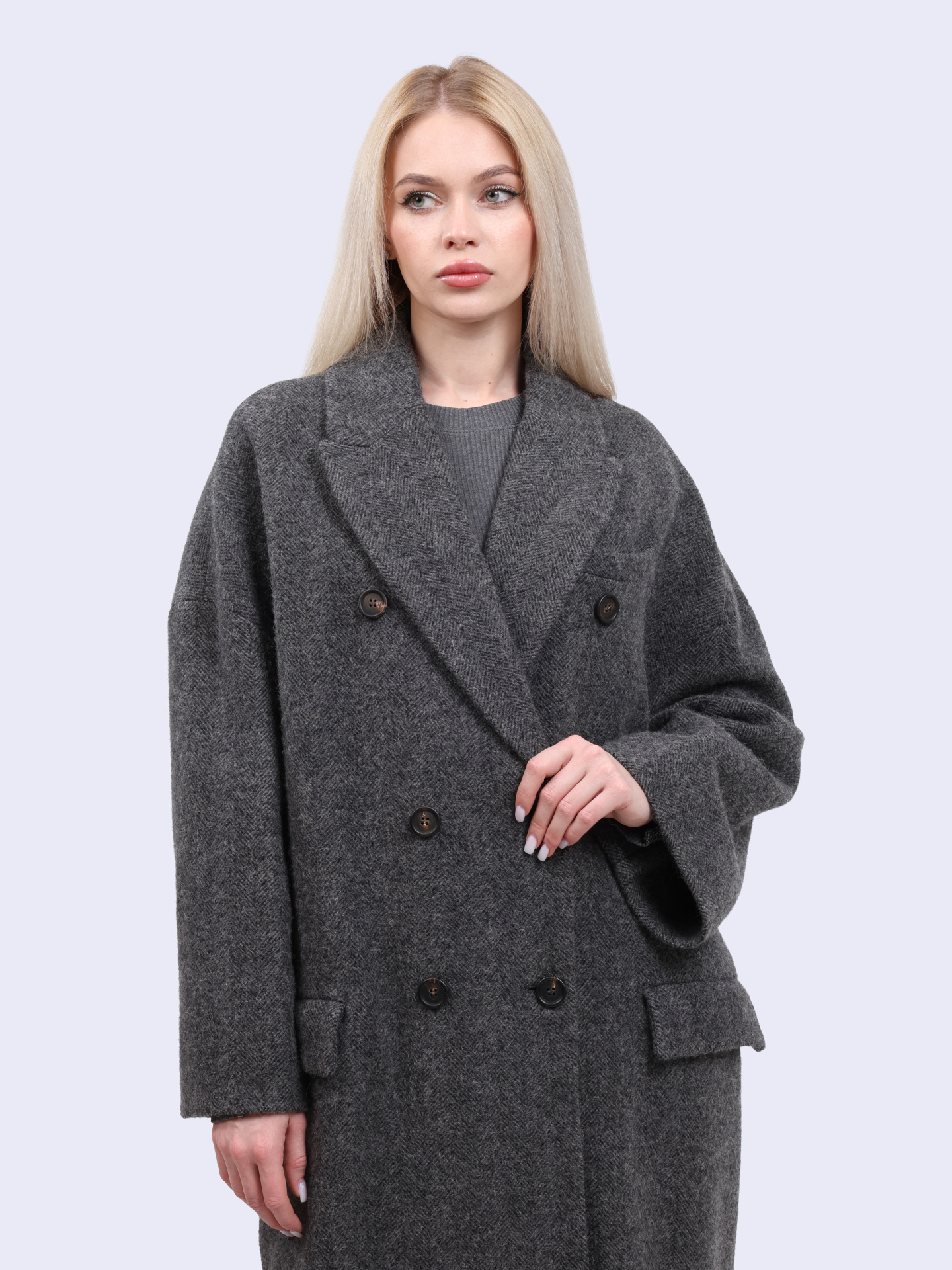Пальто Brunello Cucinelli MB5909542 C360 удлиненное женское — купить в интернет-магазине Verdistore