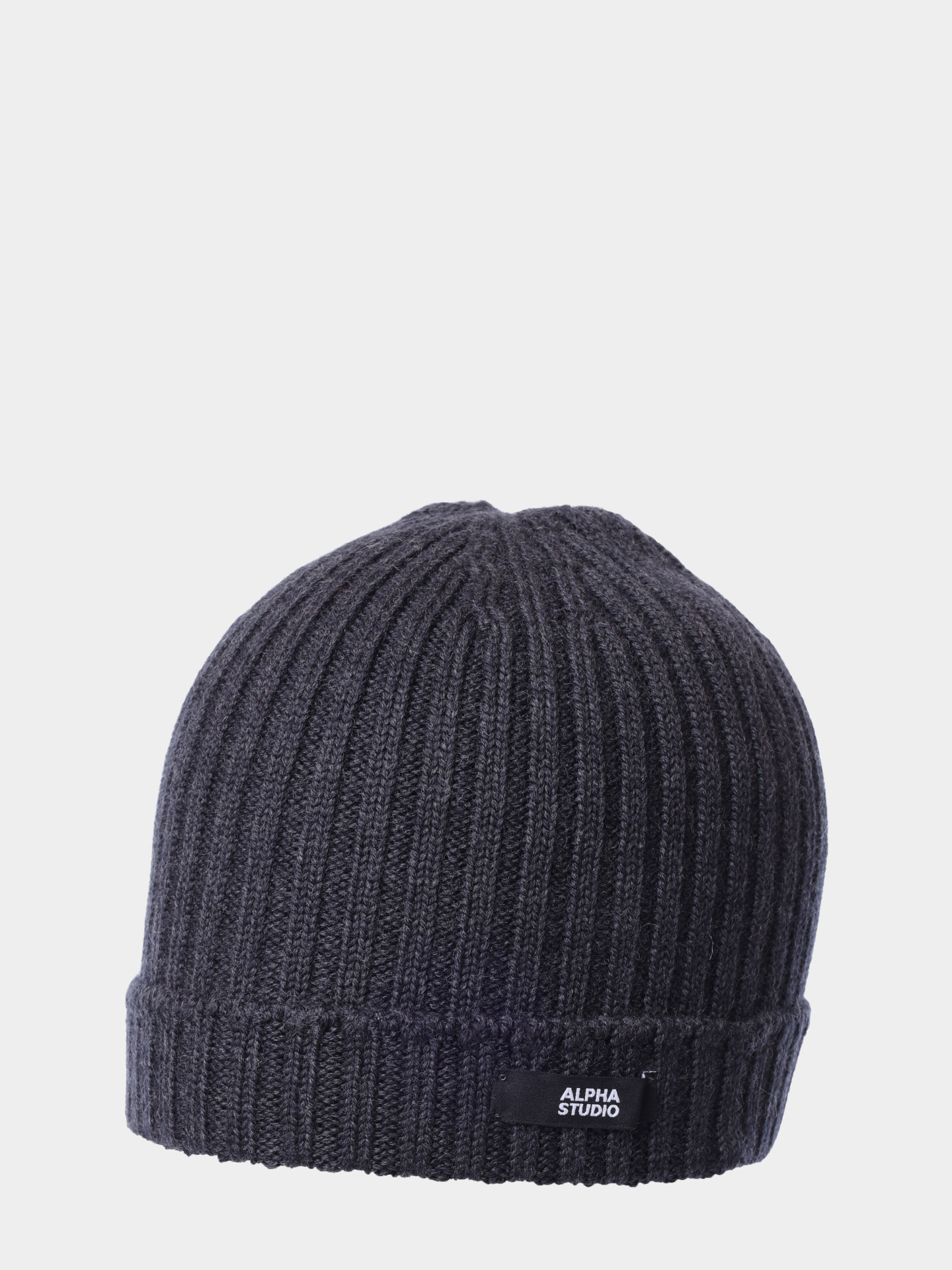 Шапка Alpha Studio AU-3601S 1004 темно-серая мужская — купить в интернет-магазине Verdistore