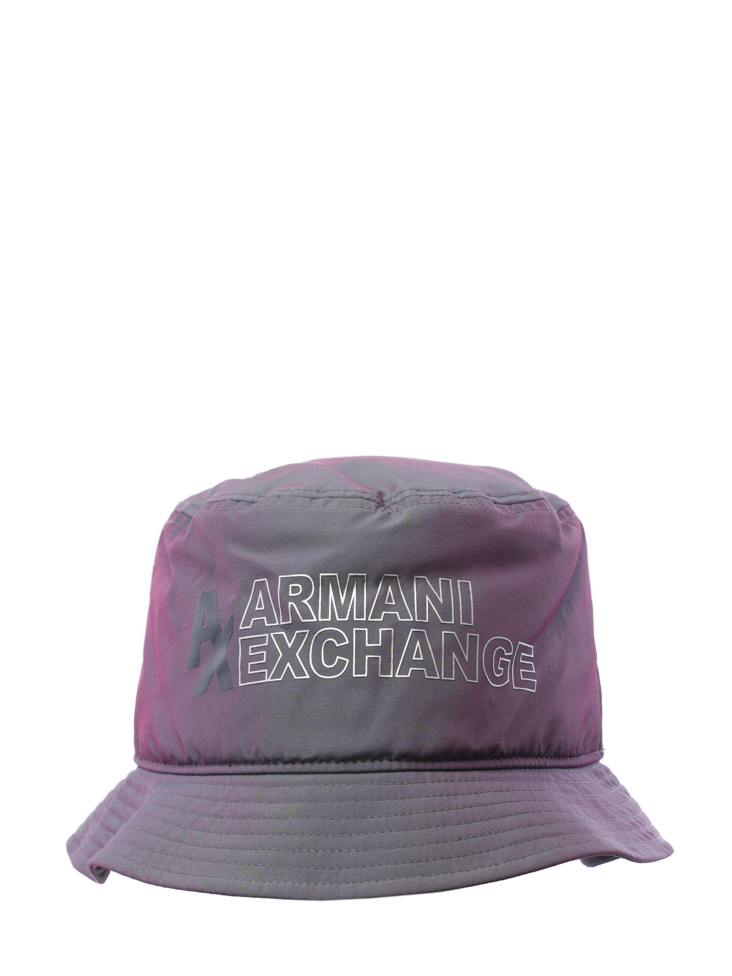 Панама Armani Exchange 954701 2F112 04897 фиолетовая мужская с логотипом  — купить в интернет-магазине Verdistore