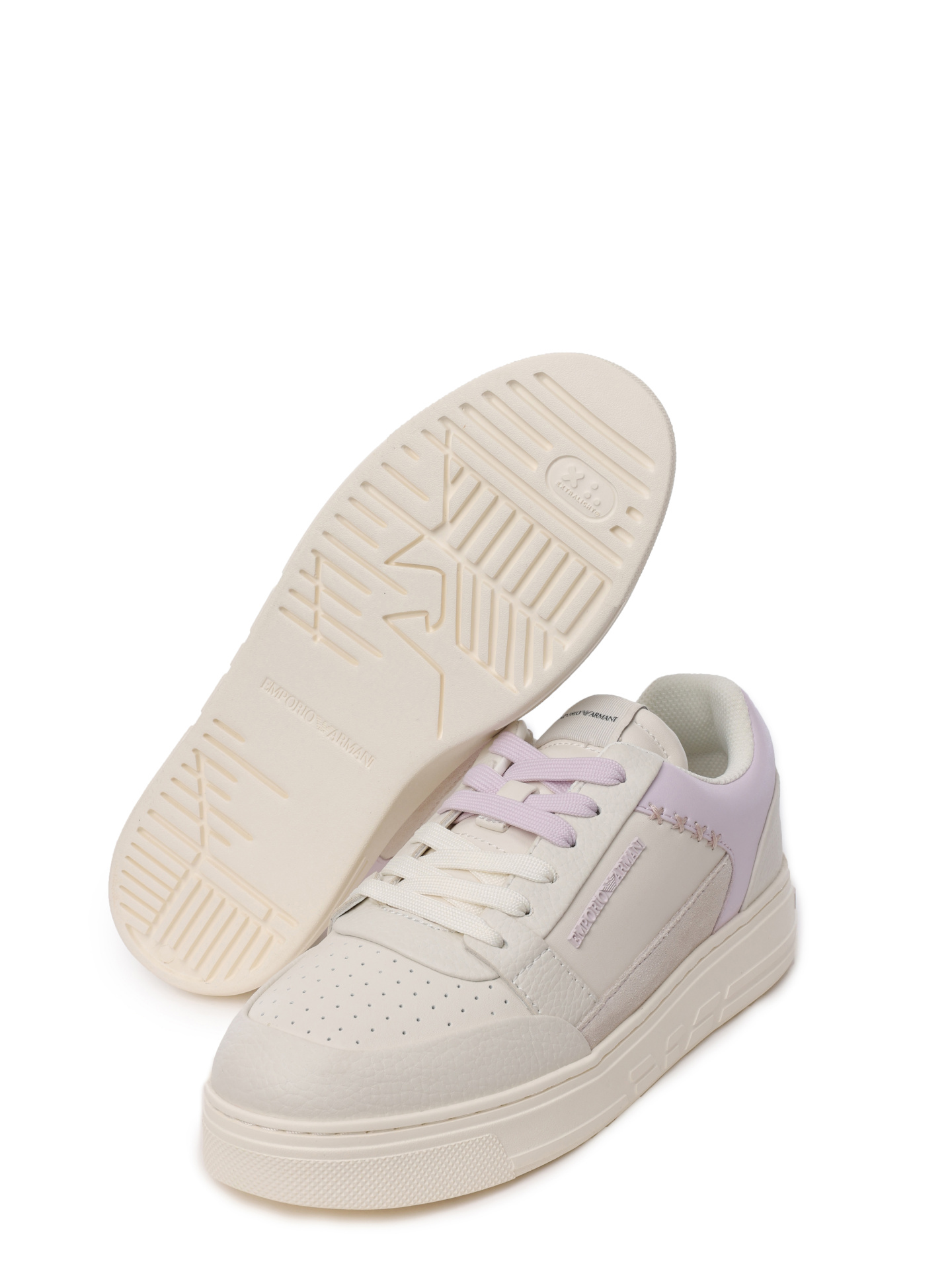 Кеды Emporio Armani X3X211 XR101 C657 кожаные женские — купить в интернет-магазине Verdistore