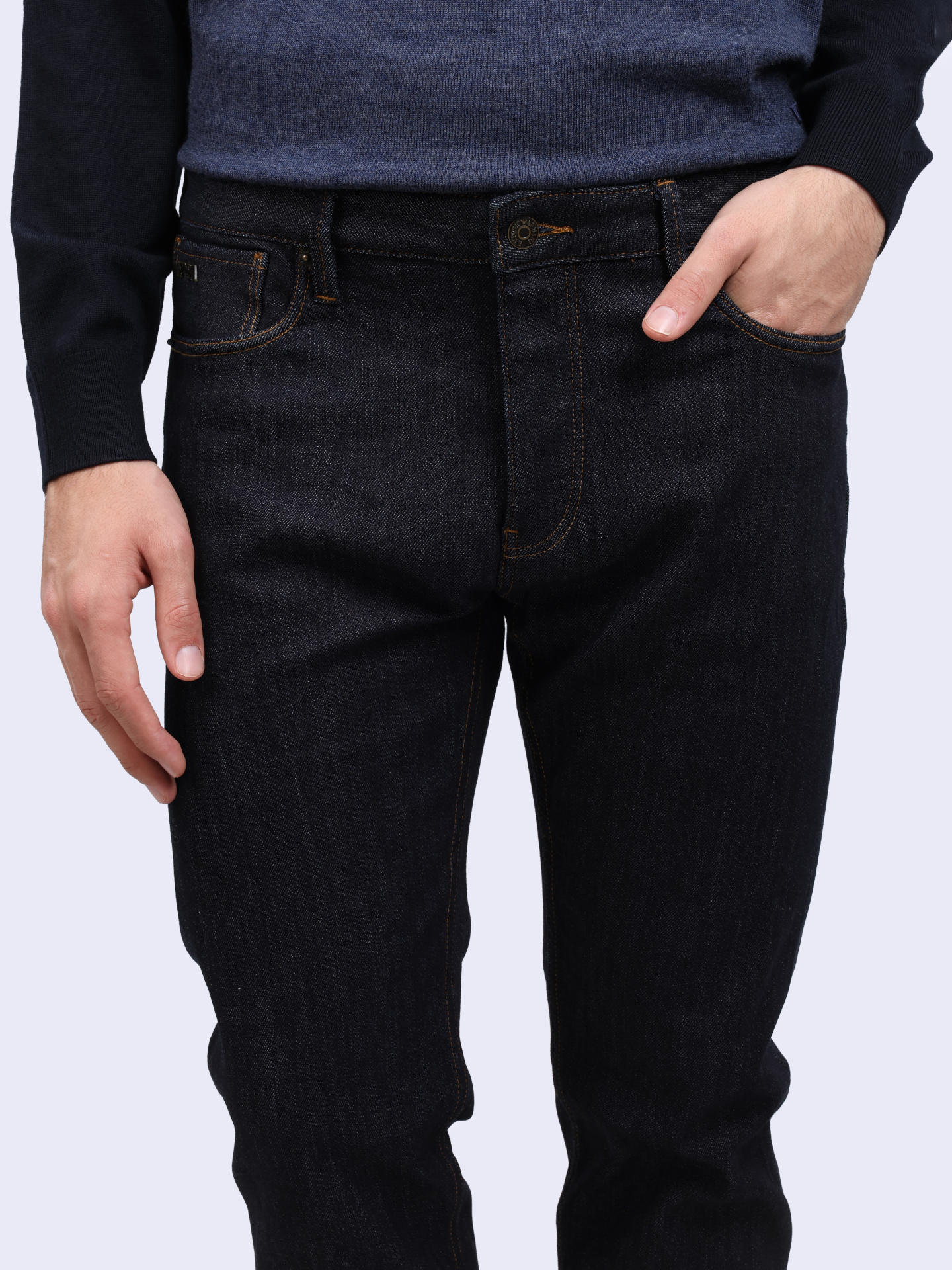 Джинсы Emporio Armani 6R1J75 1DRIZ 0941 темно-синие мужские — купить в интернет-магазине Verdistore