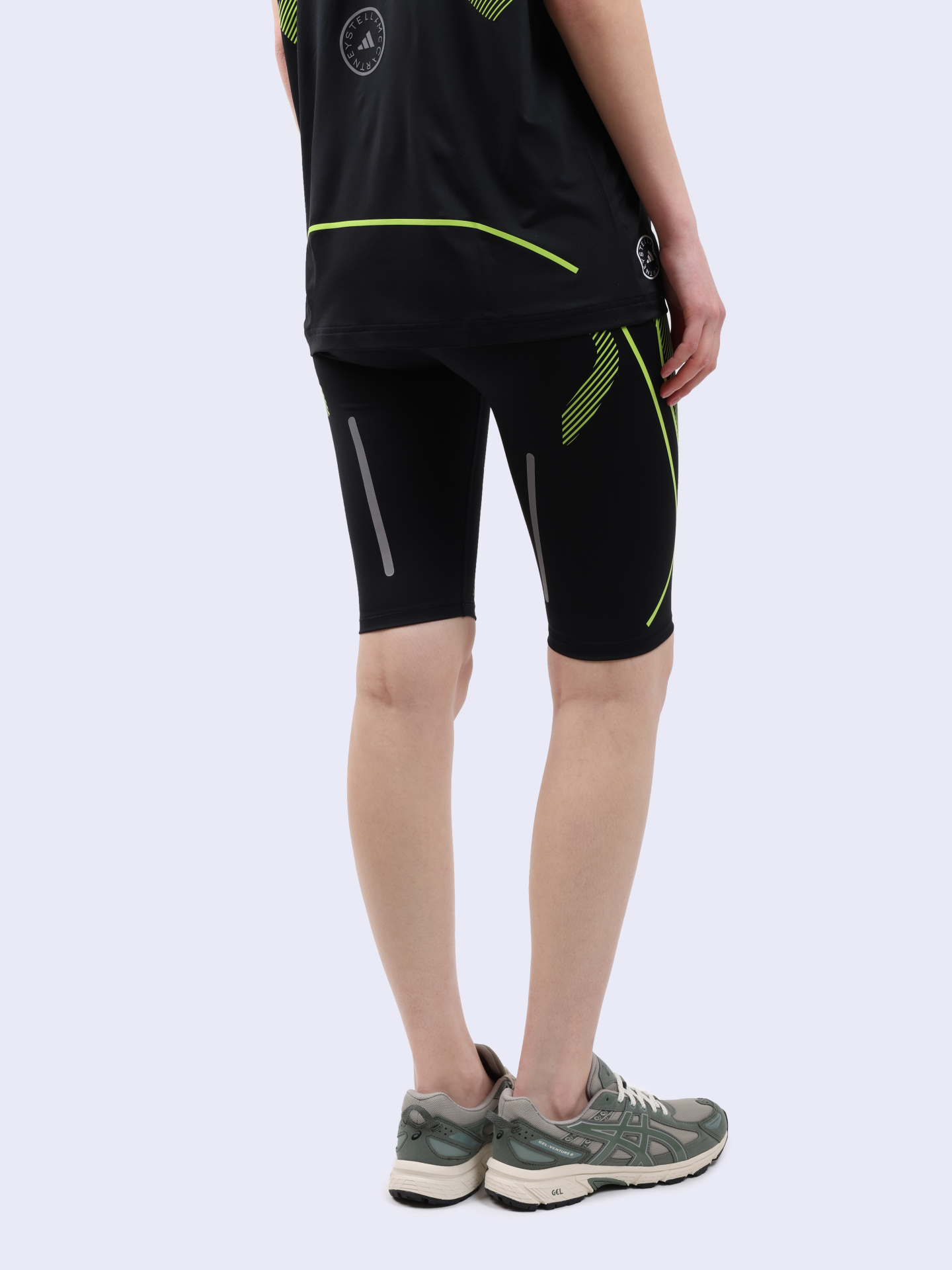 Велосипедки Adidas by Stella McCartney IZ0175 черные женские — купить в интернет-магазине Verdistore