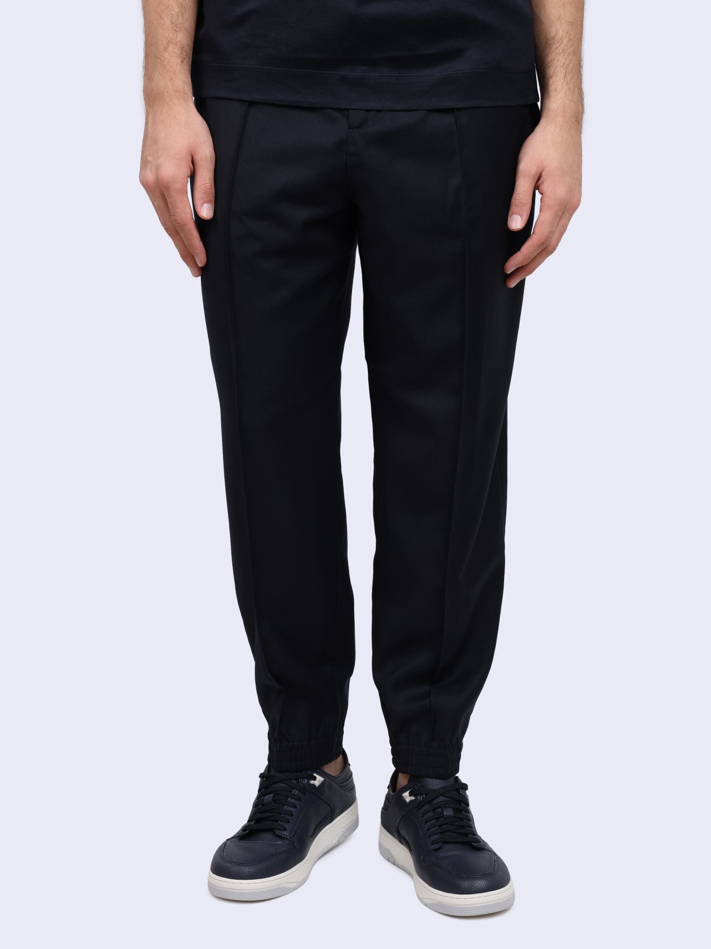 Джоггеры Emporio Armani 6D1PE9 1NVCZ 0920 темно-синие мужские — купить в интернет-магазине Verdistore