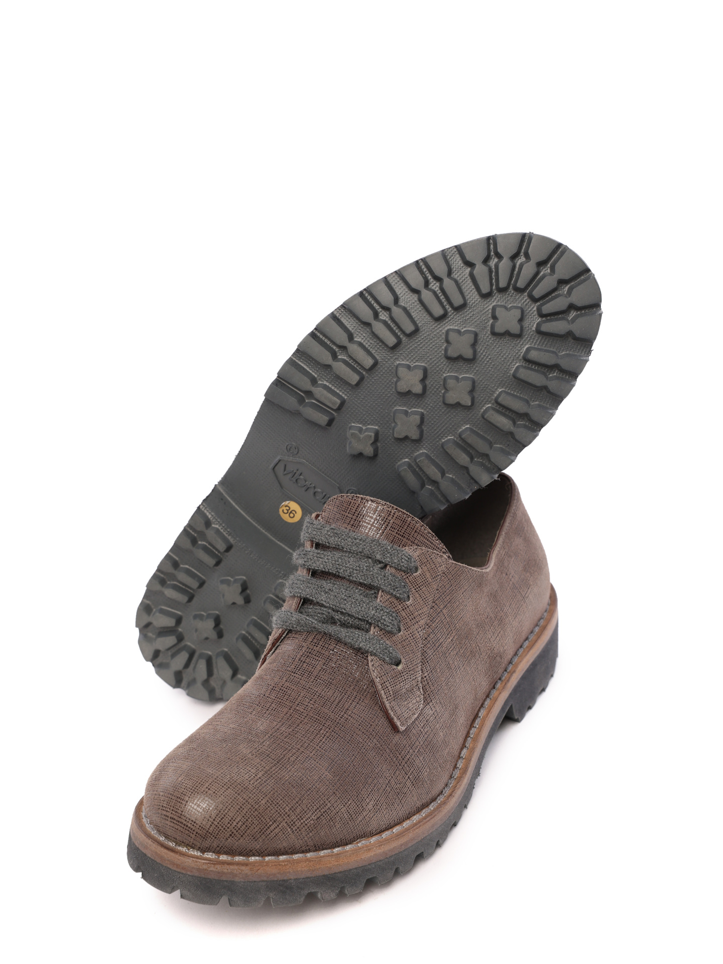 Дерби Brunello Cucinelli MZDSTG875 кожаные женские — купить в интернет-магазине Verdistore