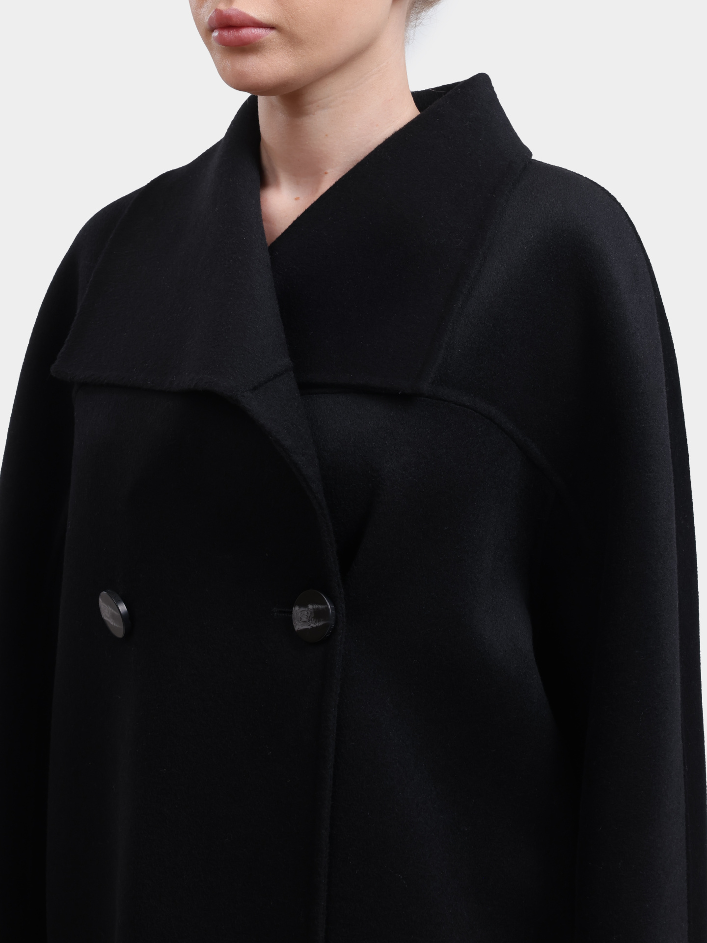 Пальто Armani Exchange XW000715 AF16216 UC001 черное женское — купить в интернет-магазине Verdistore