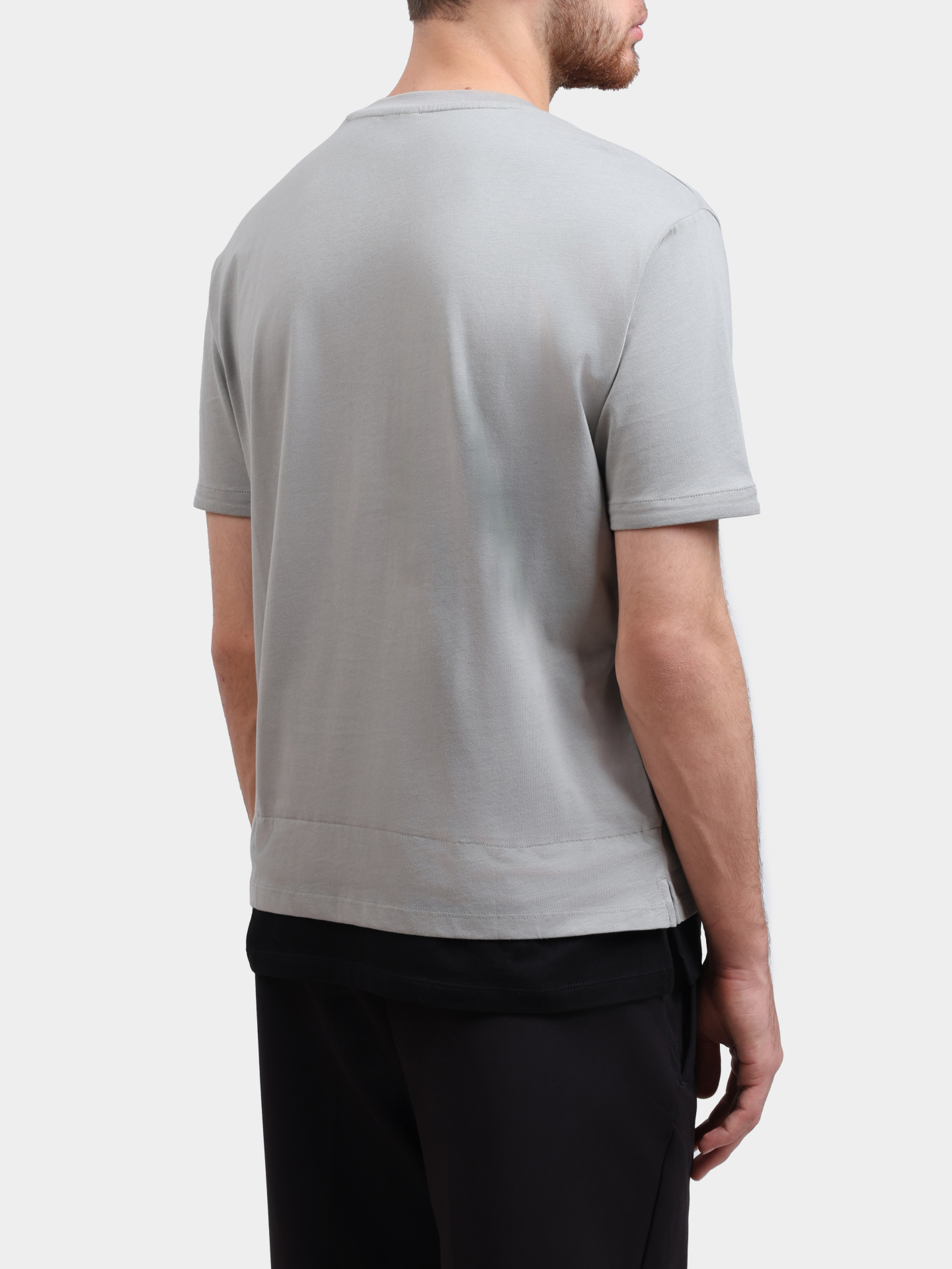 Футболка Armani Exchange XM000722 AF10362 серая мужская — купить в интернет-магазине Verdistore