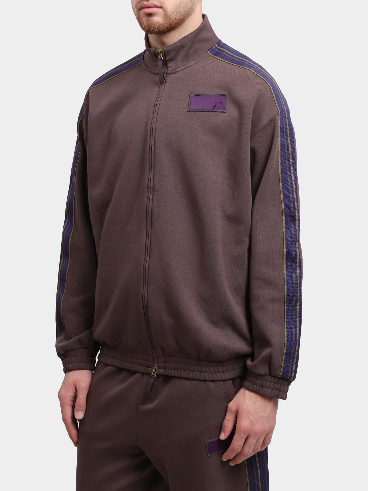 Костюм спортивный EA7 7X000392 AF12660 U6064 коричневый мужской — купить в интернет-магазине Verdistore